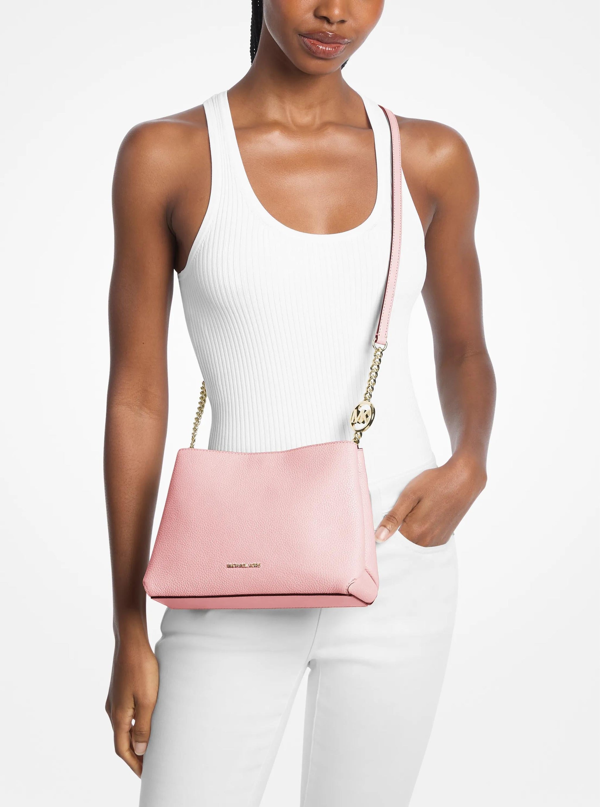 Bolso cruzado de cuero