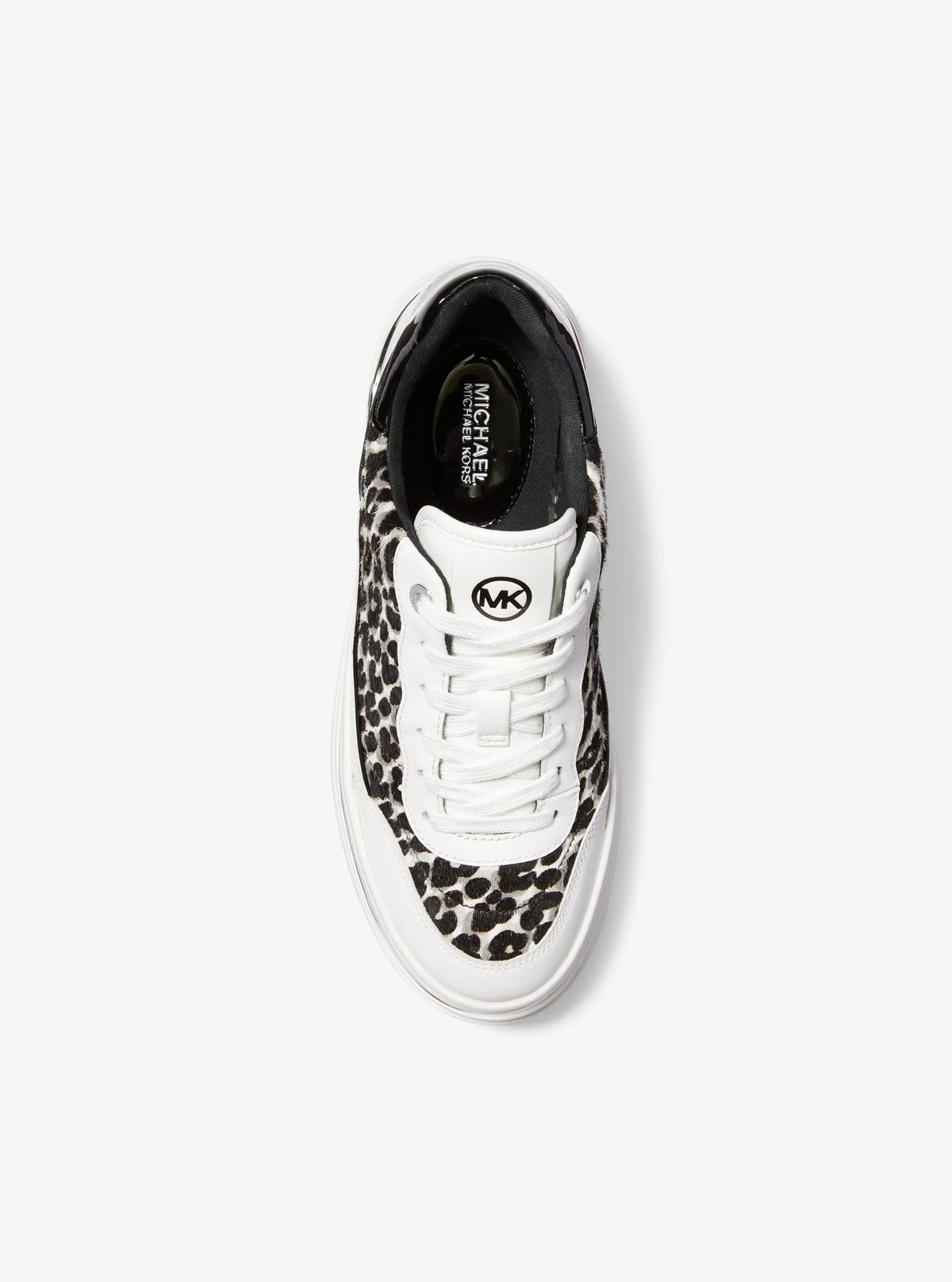 Tenis con estampado animal con plataforma
