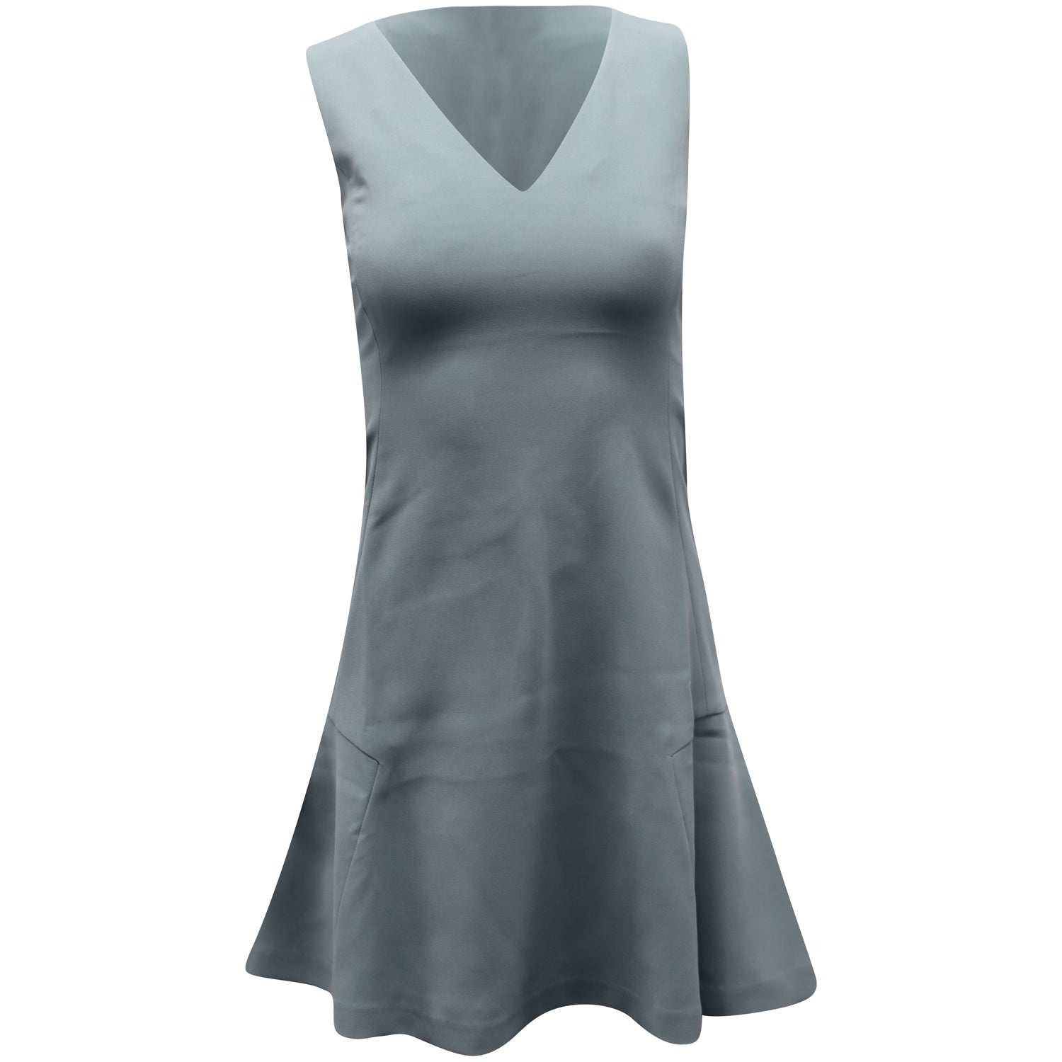Vestido con cuello en V