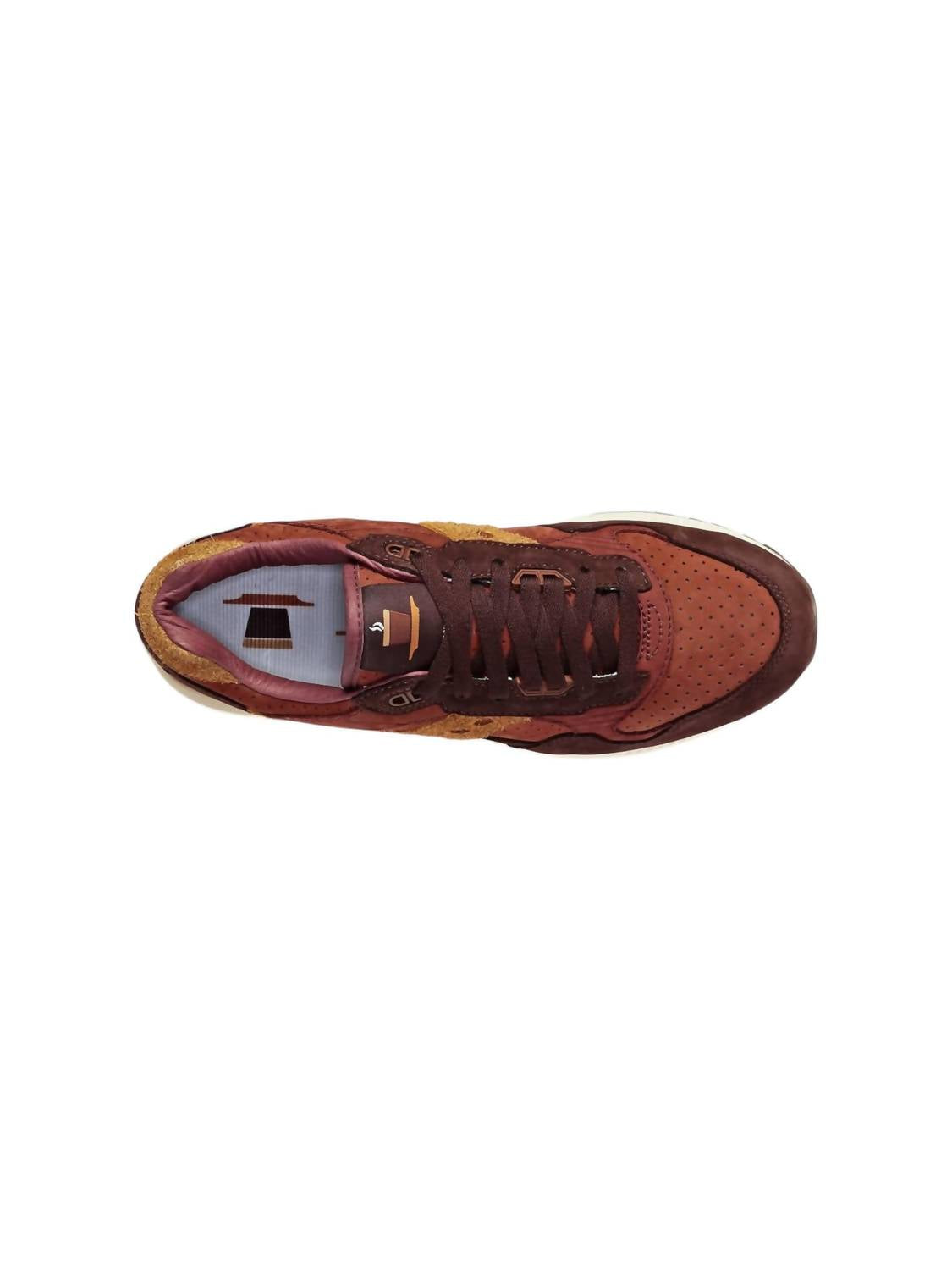 Zapatos unisex color café