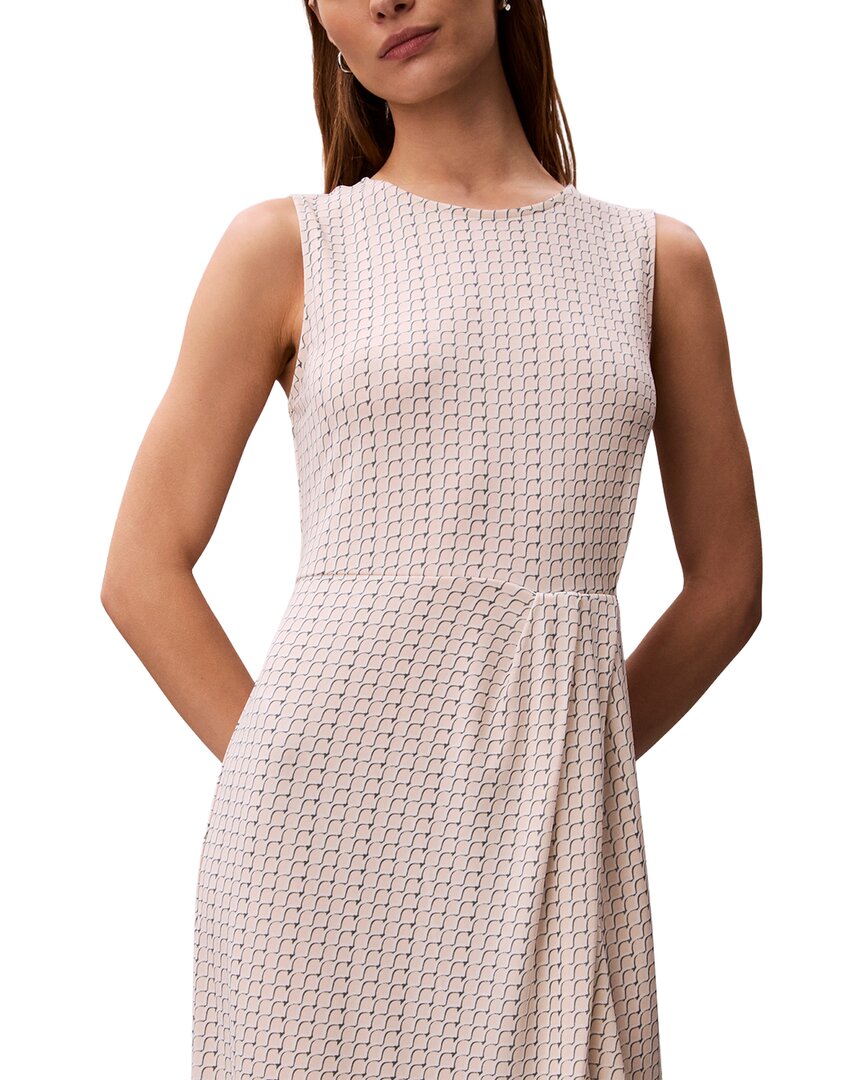 Calvin Klein Maxi Vestido Estampado de Crepé Jersey