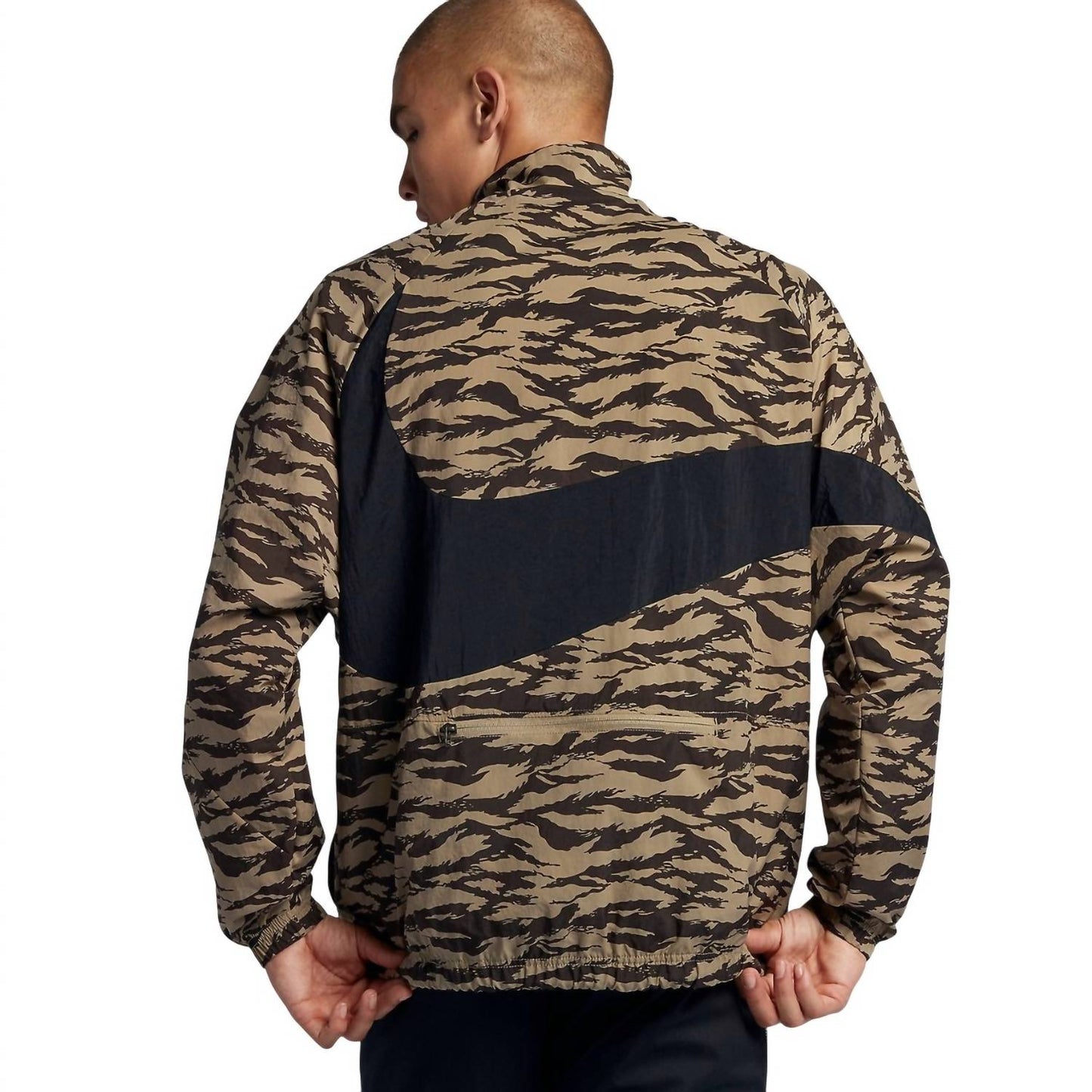 Chaqueta de hombre color caqui