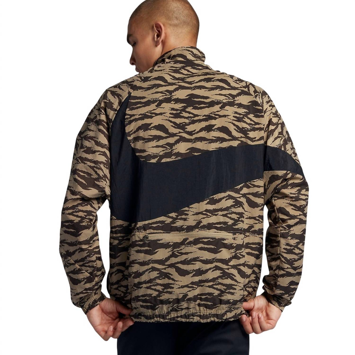 Chaqueta de hombre color caqui