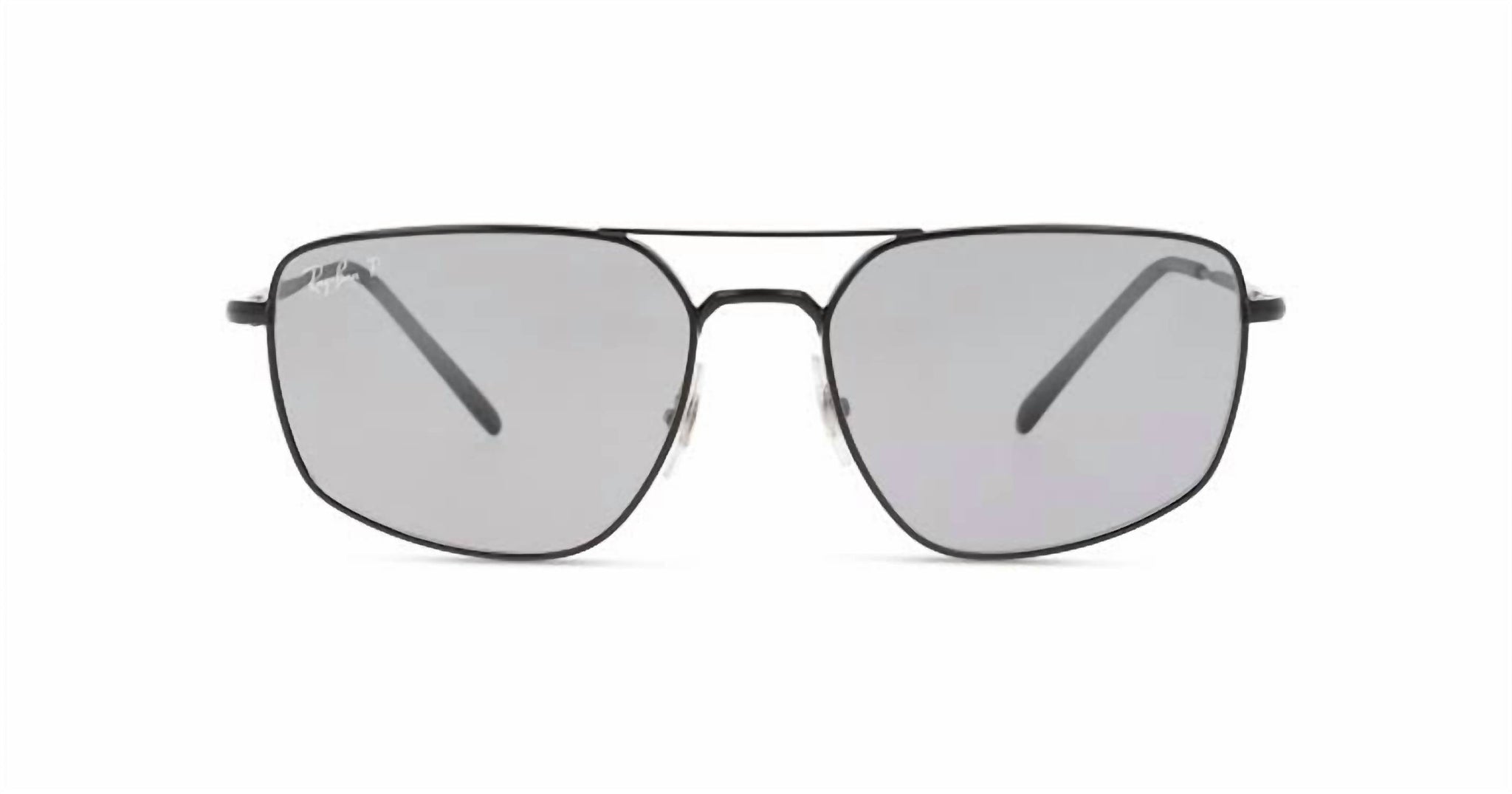 Gafas de sol unisex con lentes polarizados color negro y gris