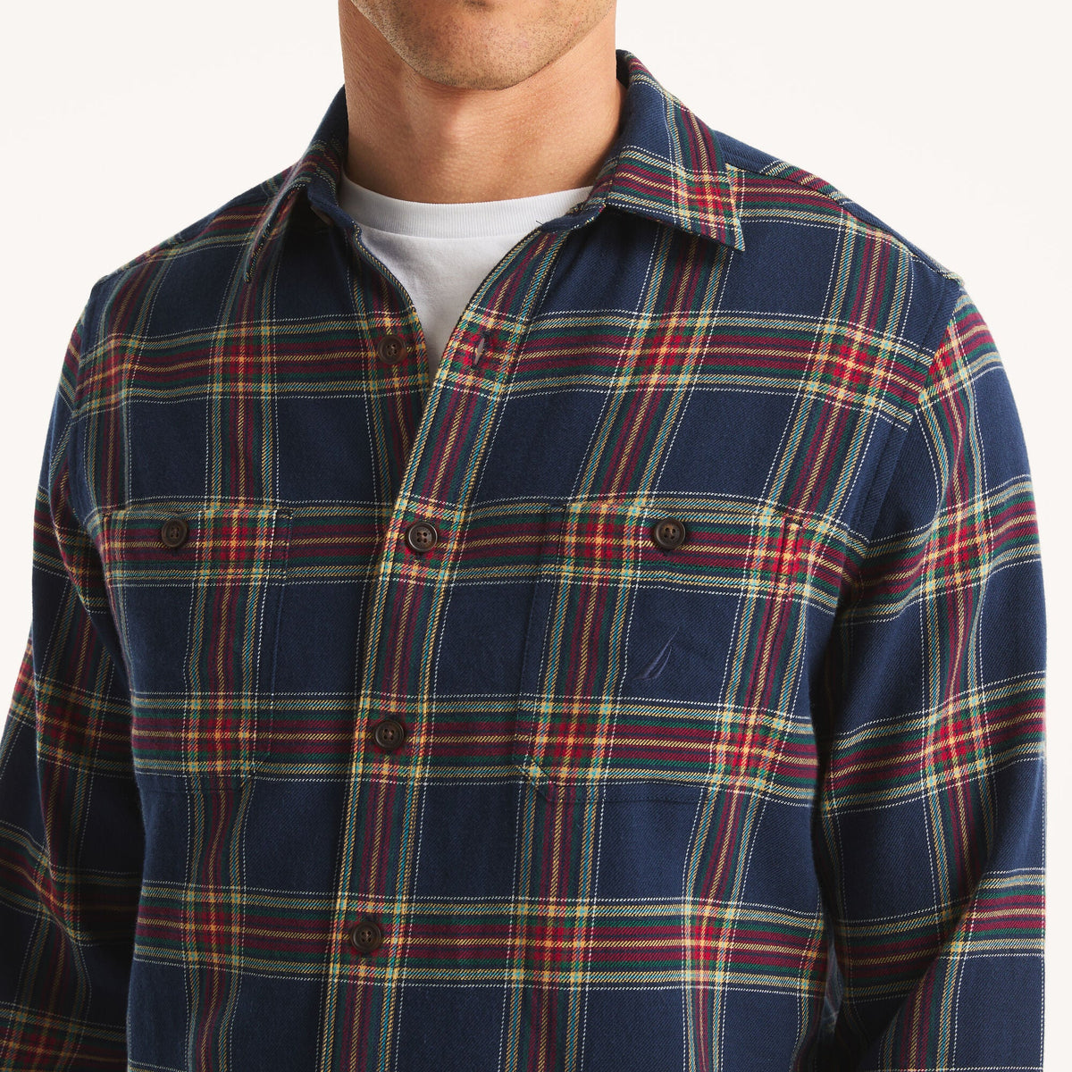 Camisa de hombre a cuadros