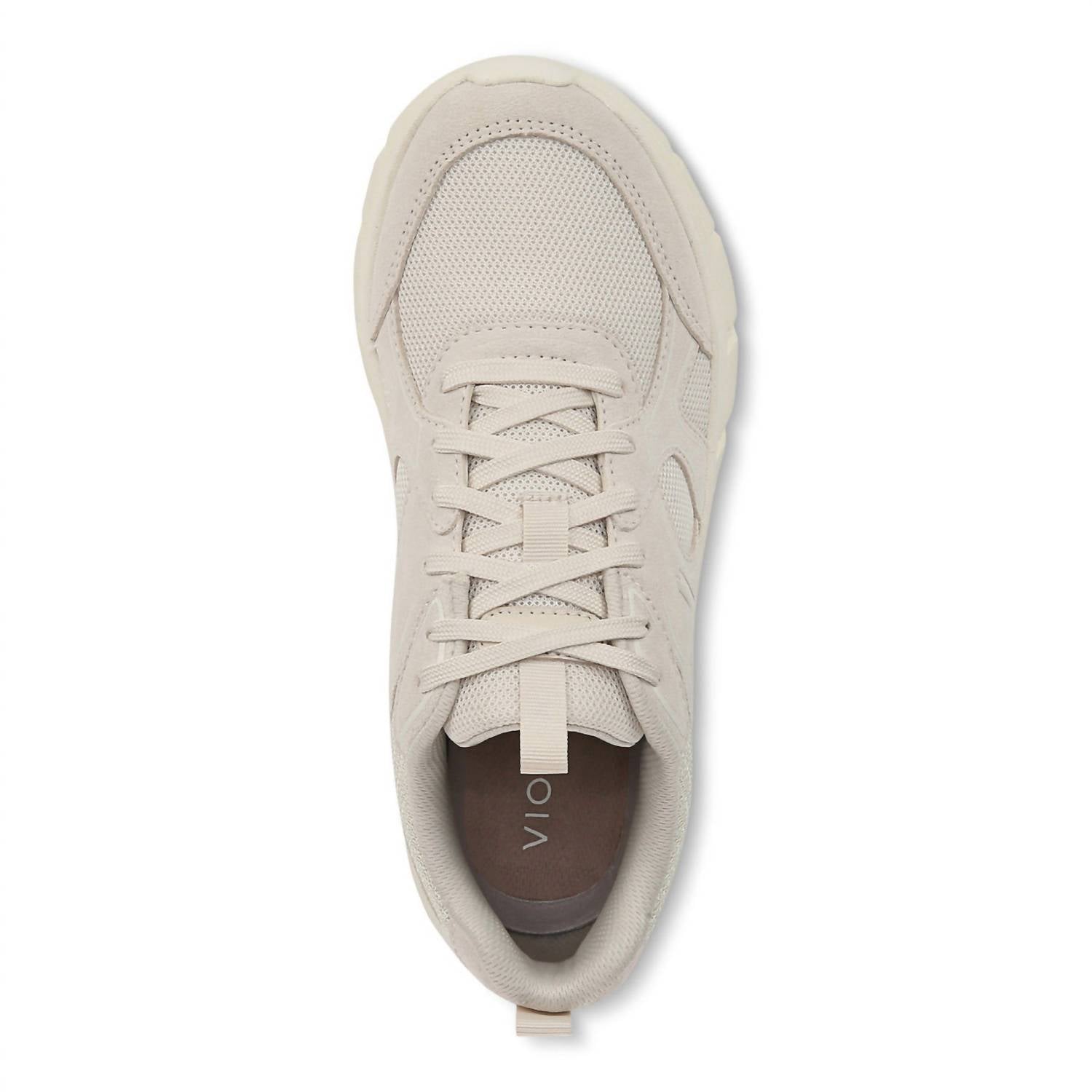 Tenis de mujer color crema