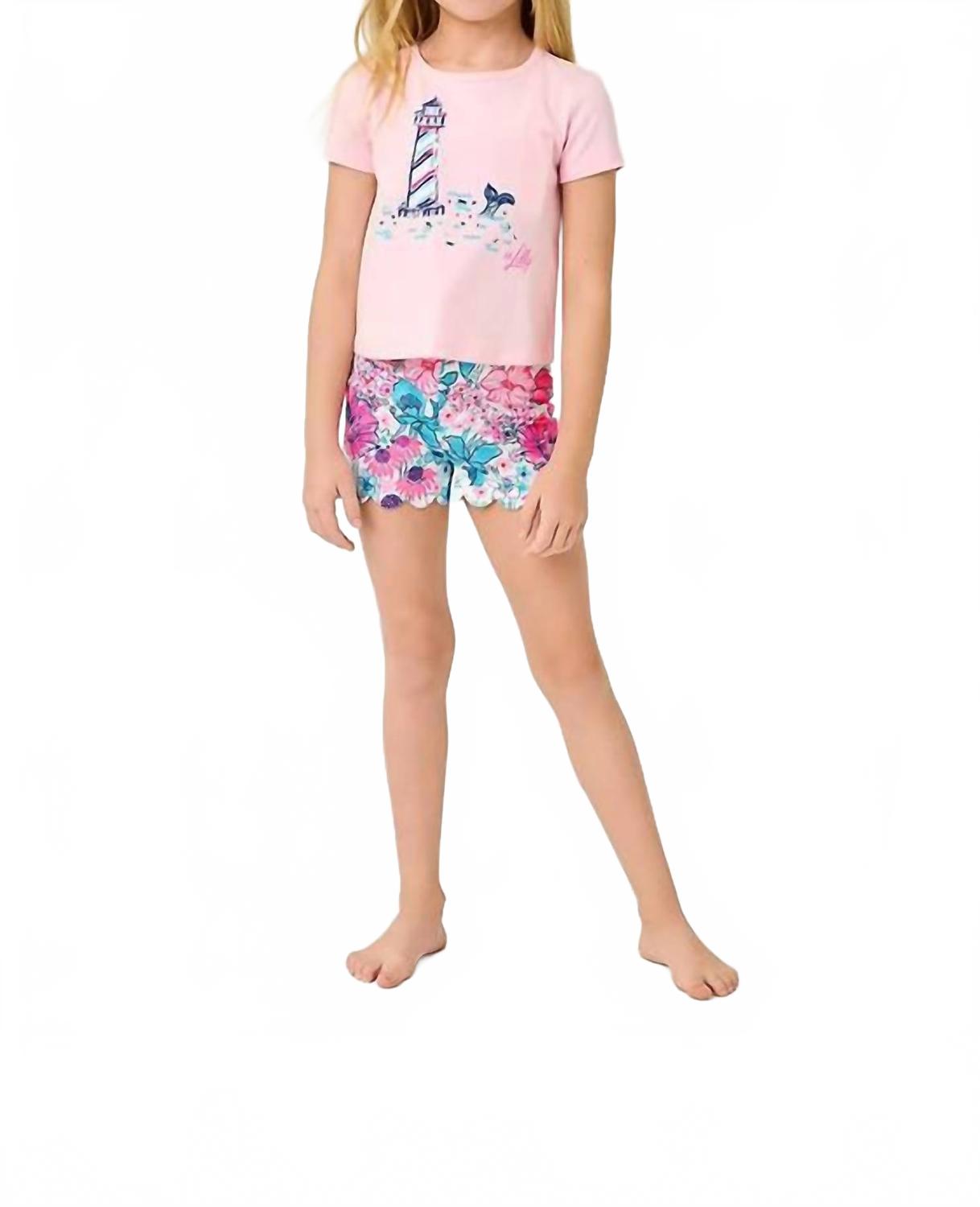 Top para niña con estampado