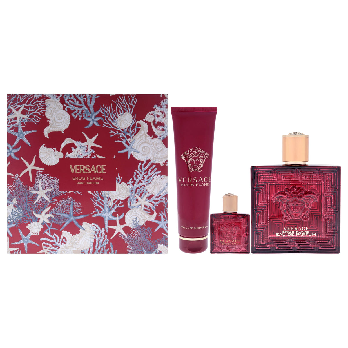 Gel de baño de hombre (3 unidades) 3,4 oz + 0,17 oz + 5 oz