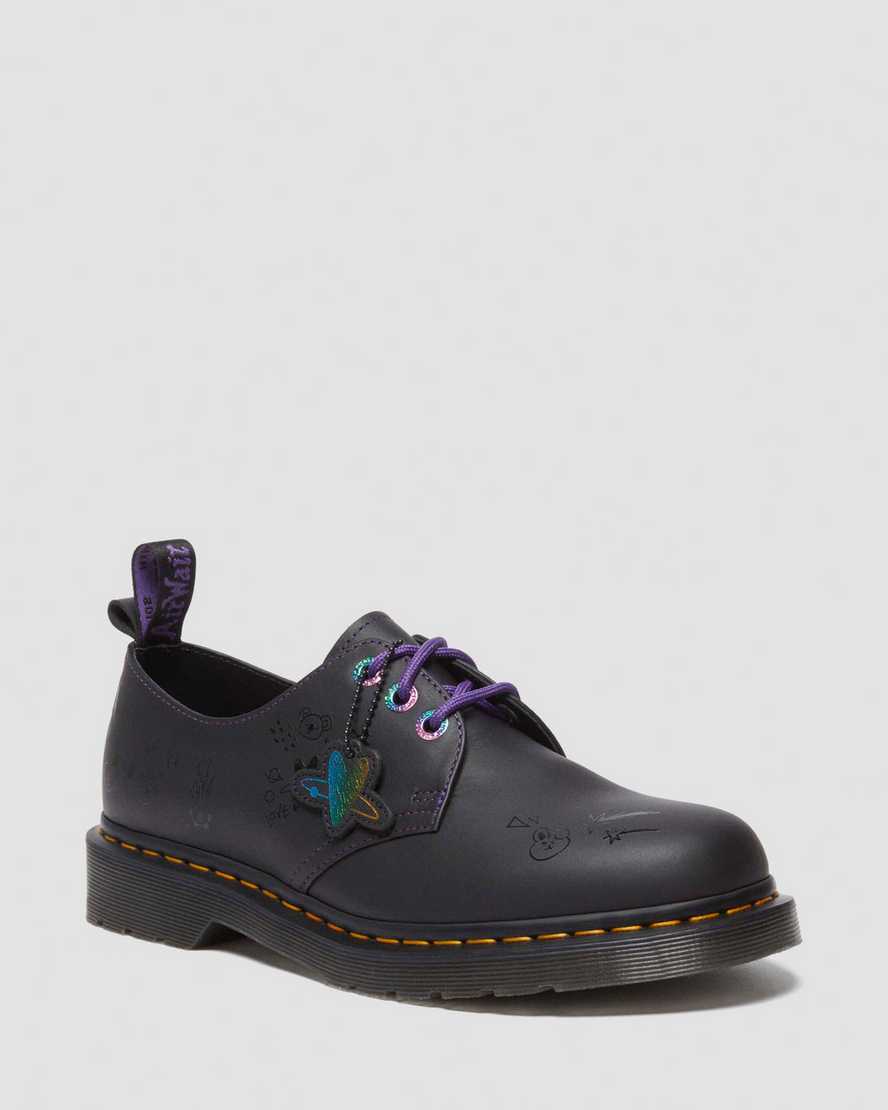 Zapatos de cordones de cuero