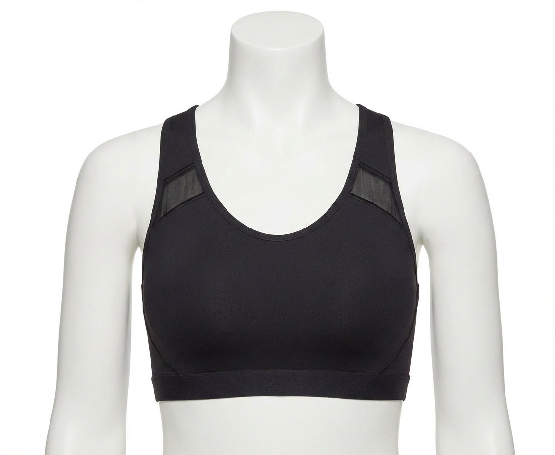Top deportivo color negro