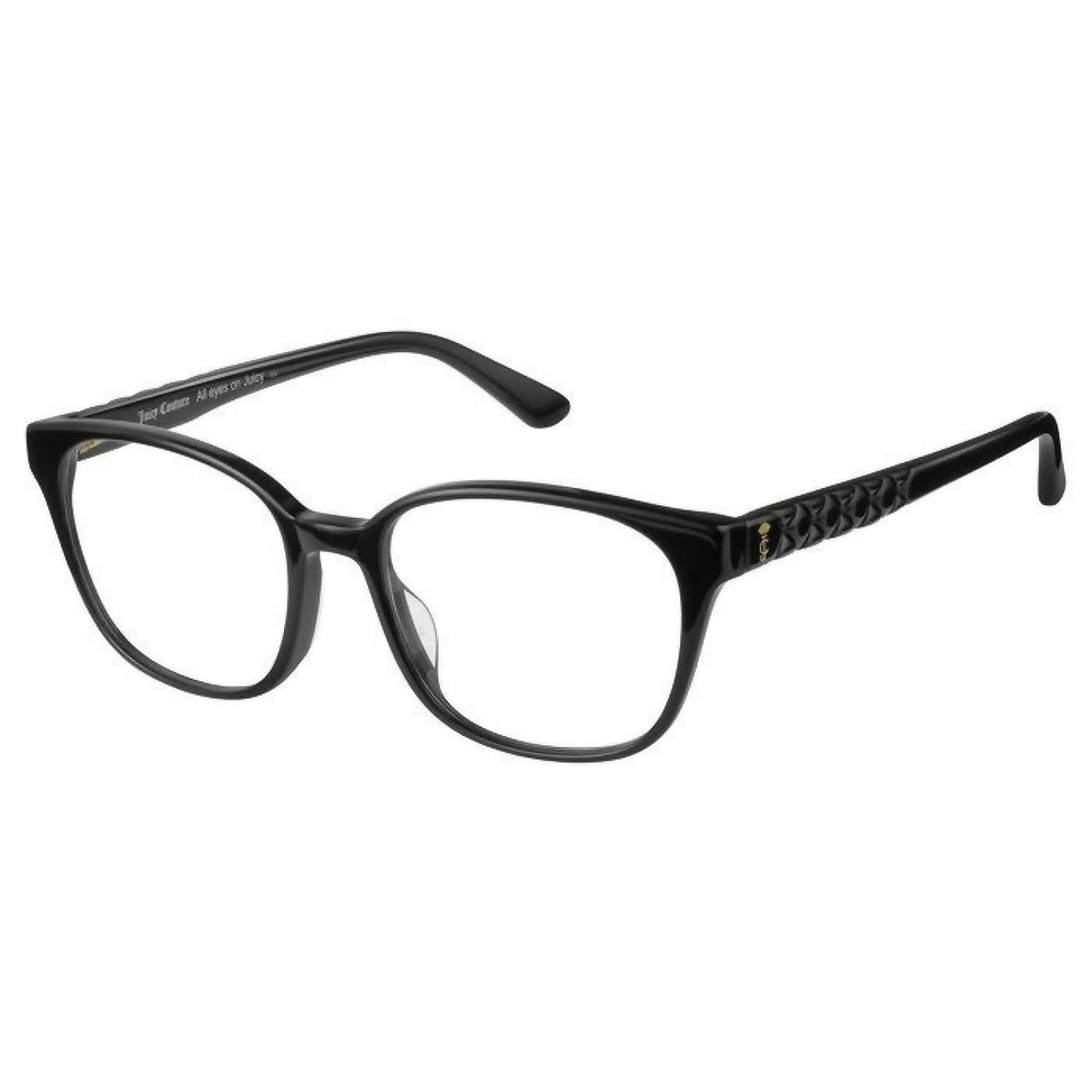 Montura para gafas de mujer de montura cuadrada color negro
