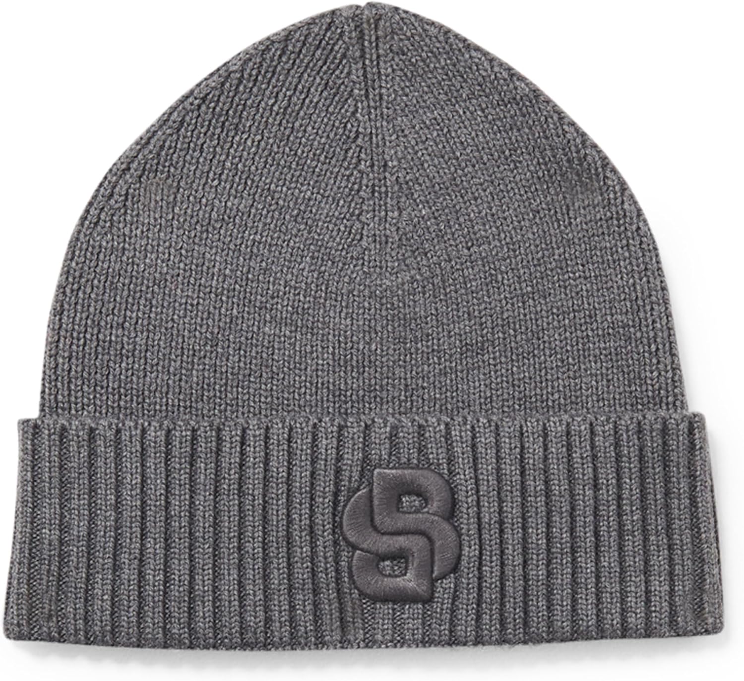 Gorro tejido de hombre color gris