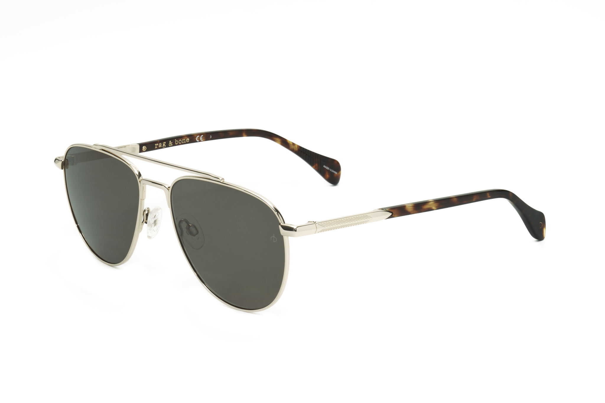 Gafas de sol unisex 55 mm color dorado
