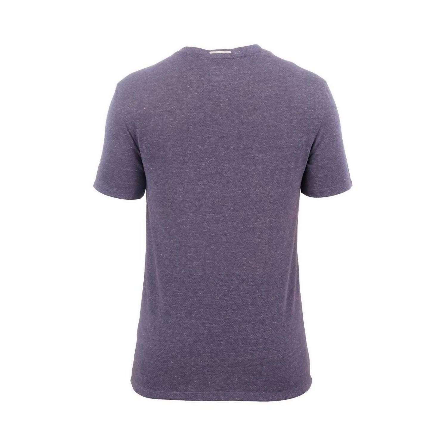 Camiseta de hombre color azul marino