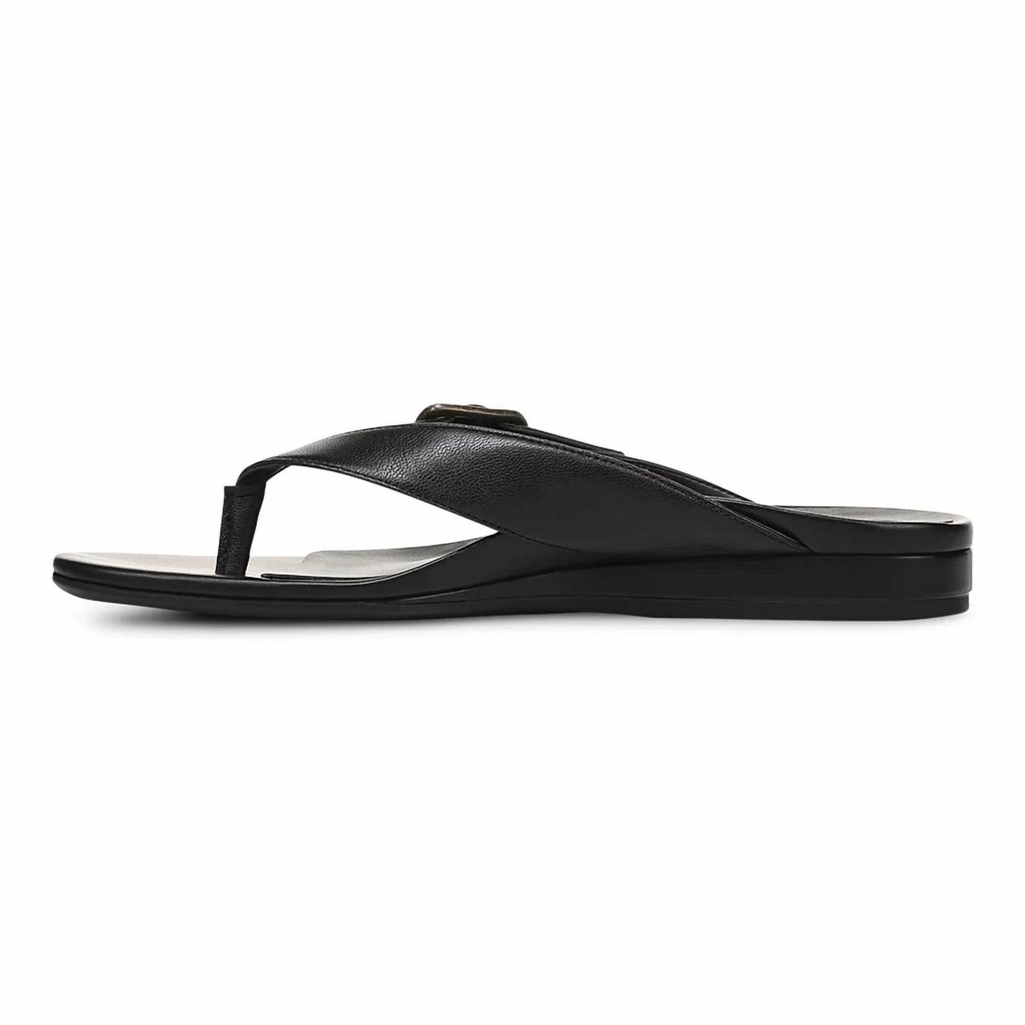Sandalias de mujer de cuero color negro