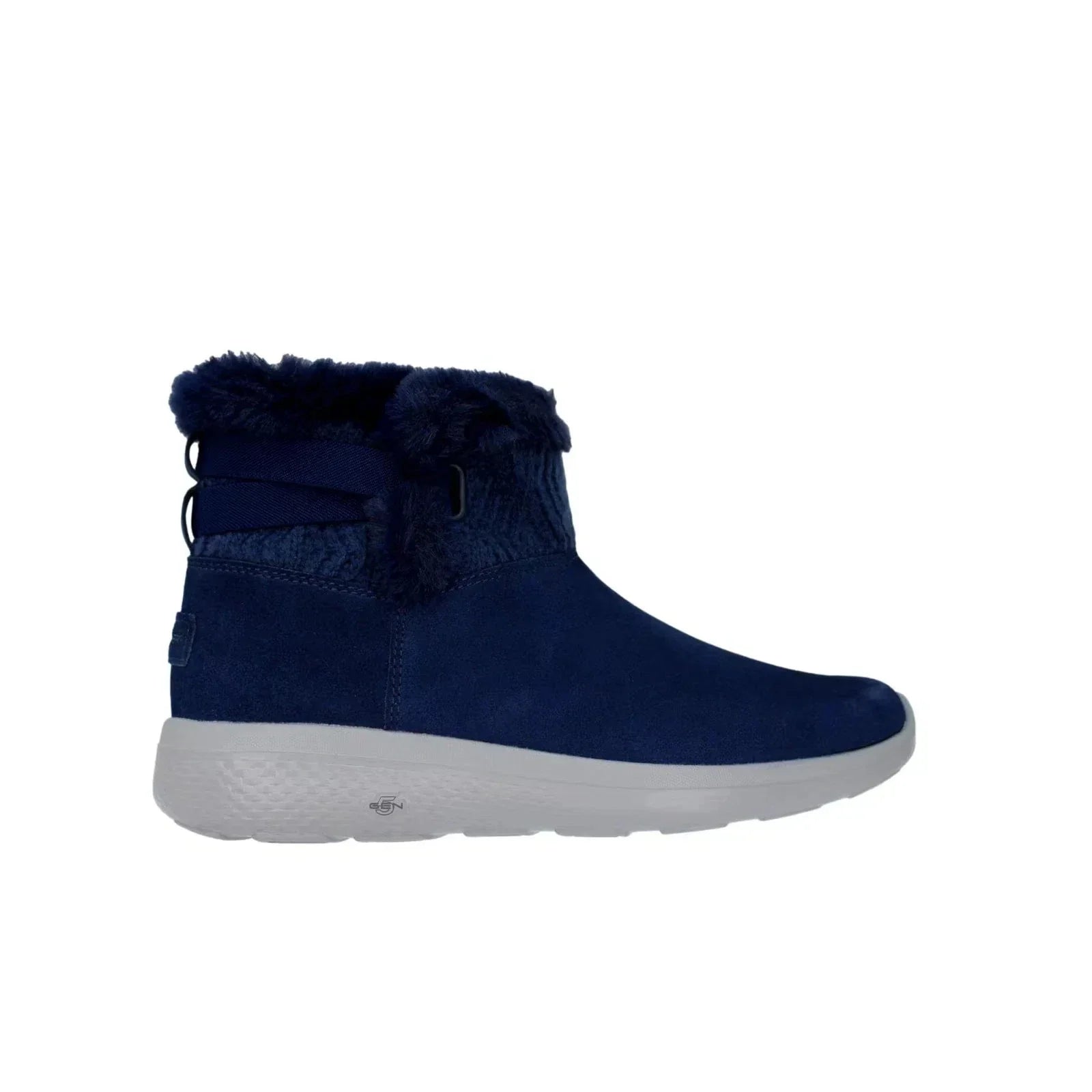 Botas de mujer de gamuza color azul