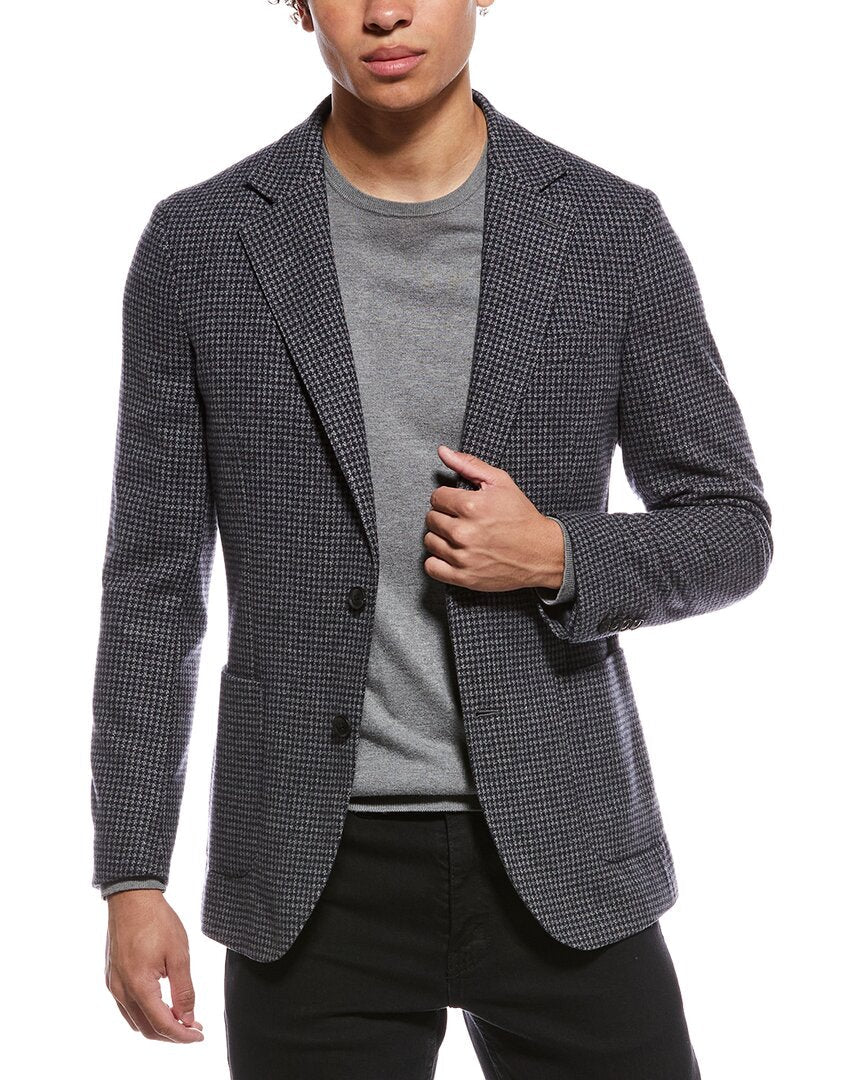 Blazer de mezcla de lana