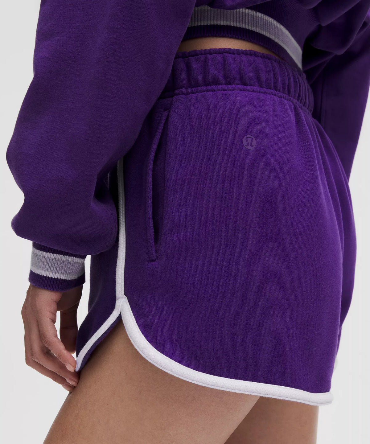Short de corte amplio de tiro medio
