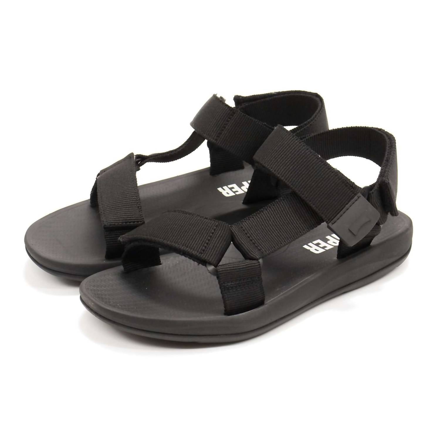 Sandalias de hombre color negro