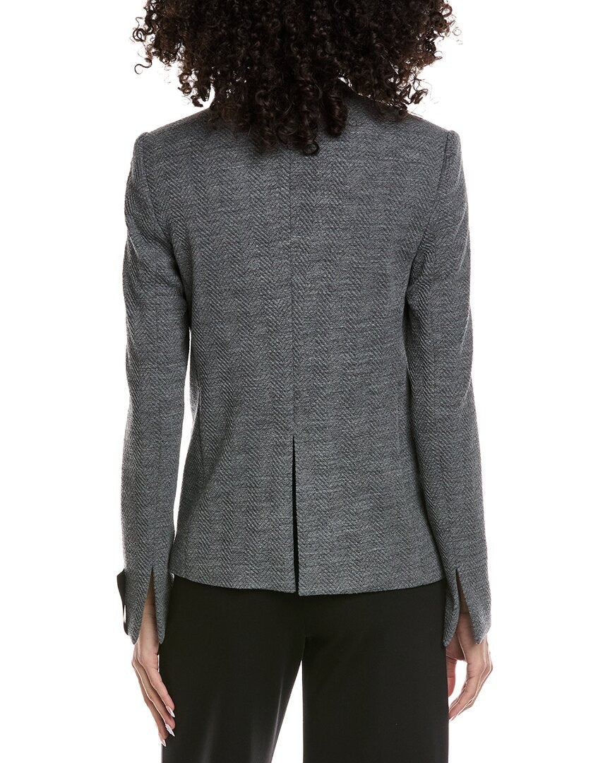 Chaqueta de mezcla de lana