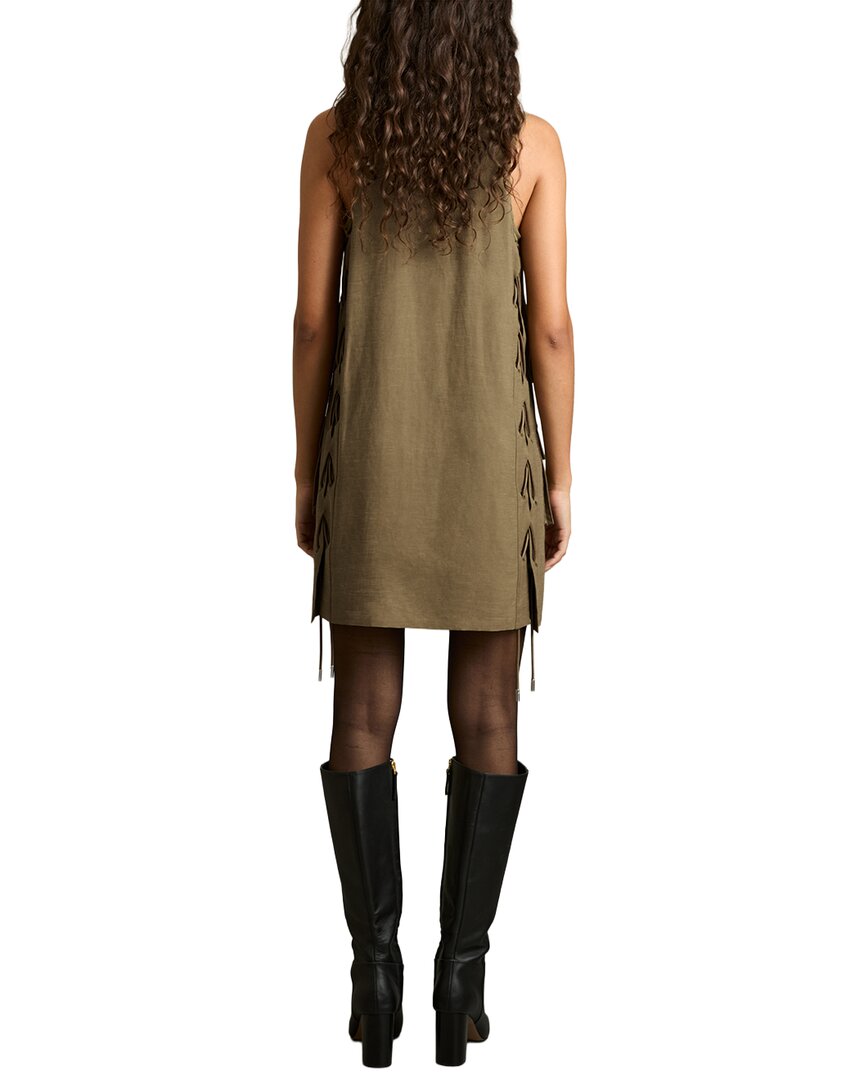 Vestido de mezcla de lino