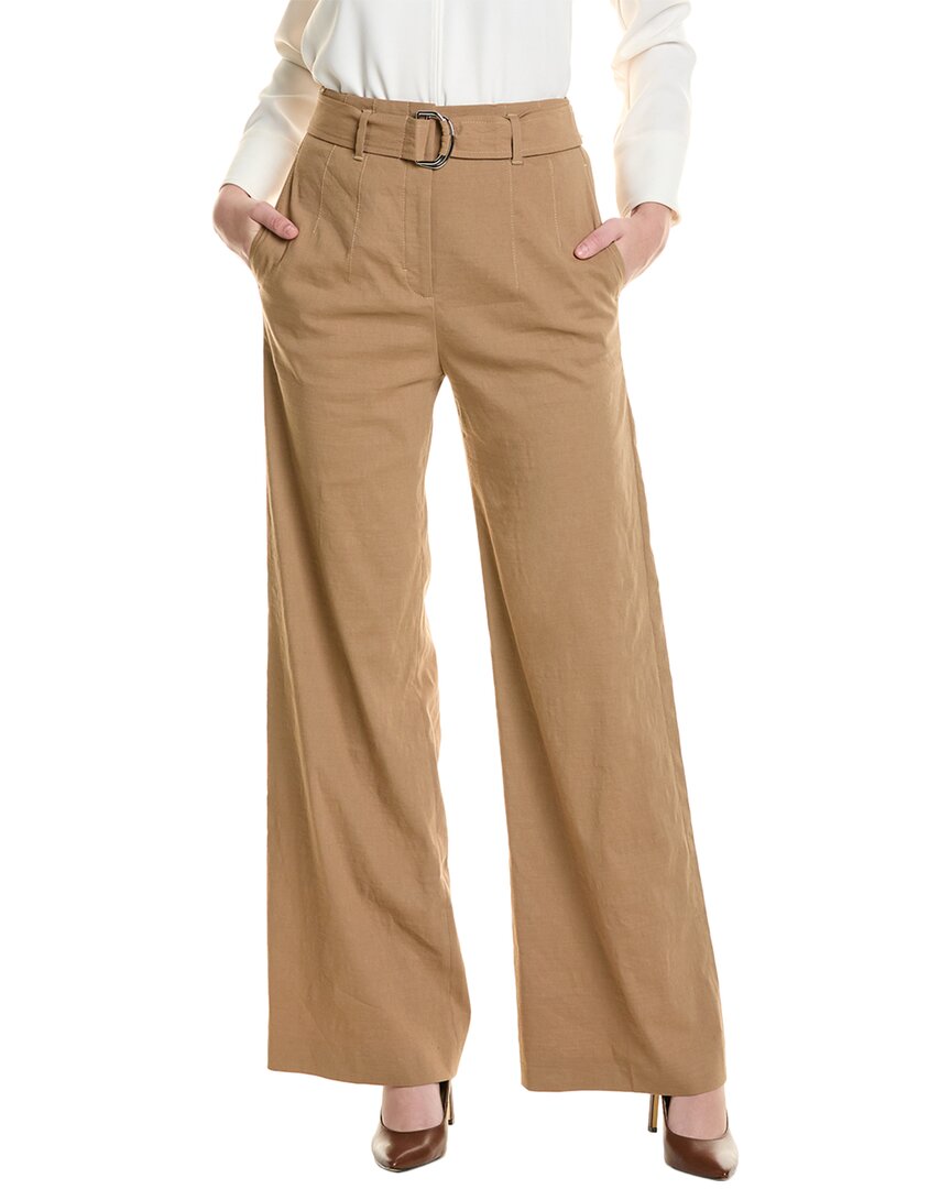 Pantalón de mezcla de lino