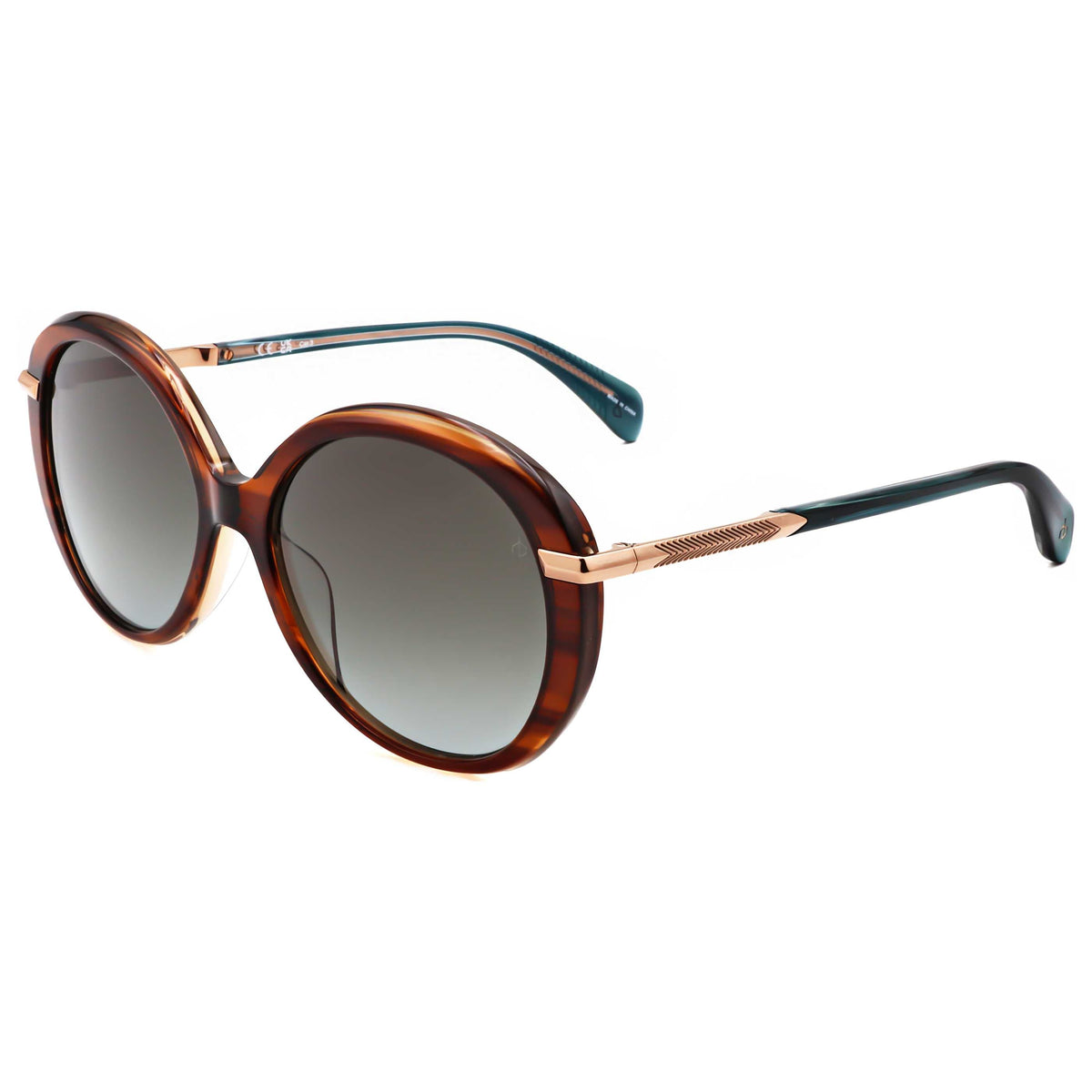 Gafas de sol de mujer 56 mm color café