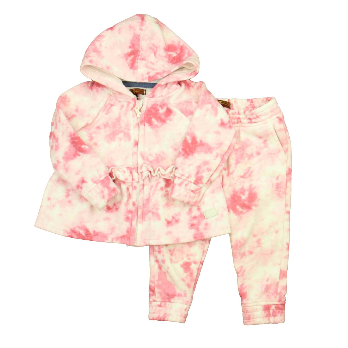 Corbata para niña color rosado