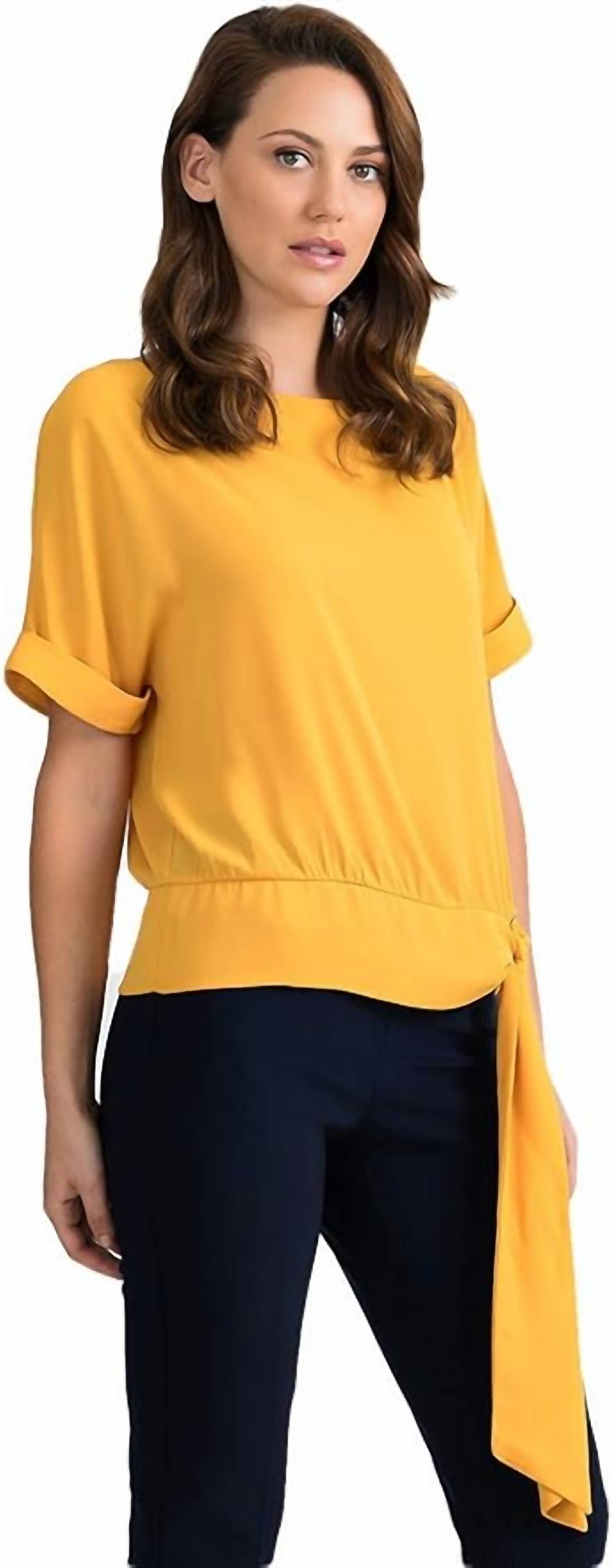 Blusa de manga corta