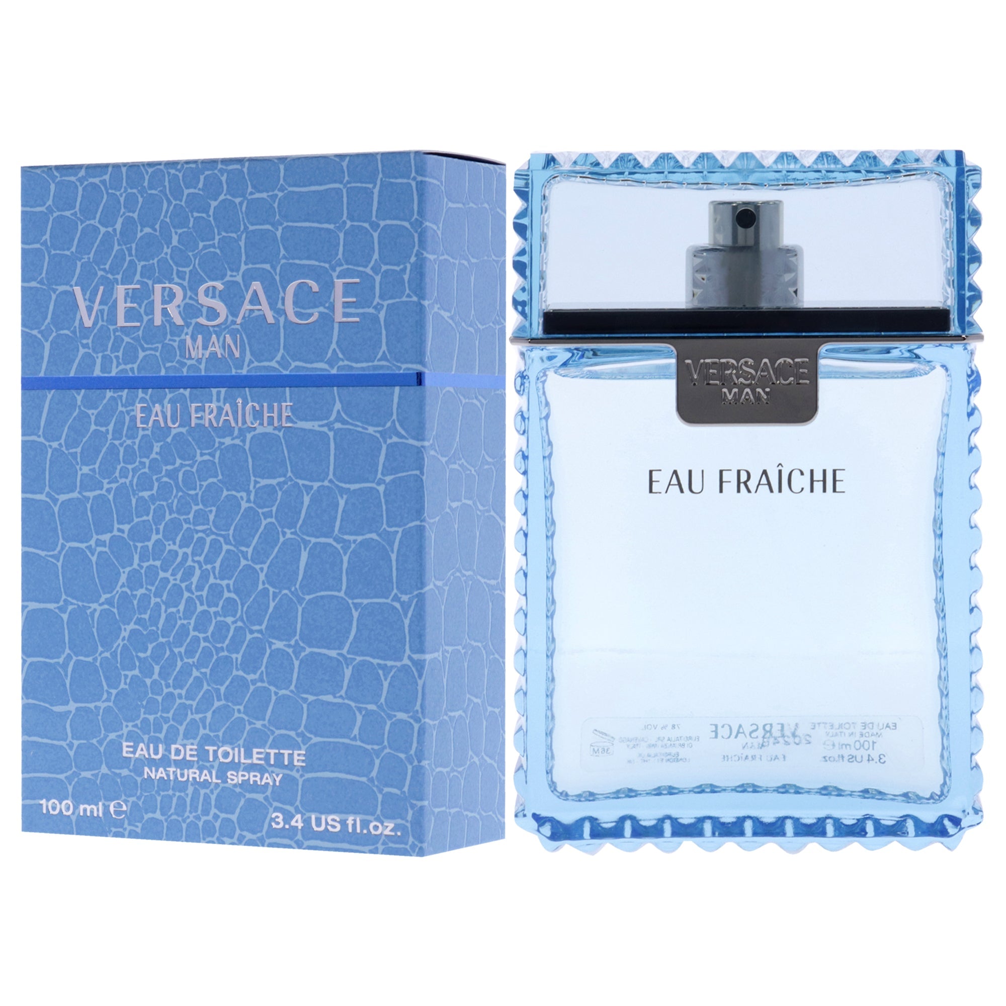 Perfume de hombre eau de toilette 3,4 oz