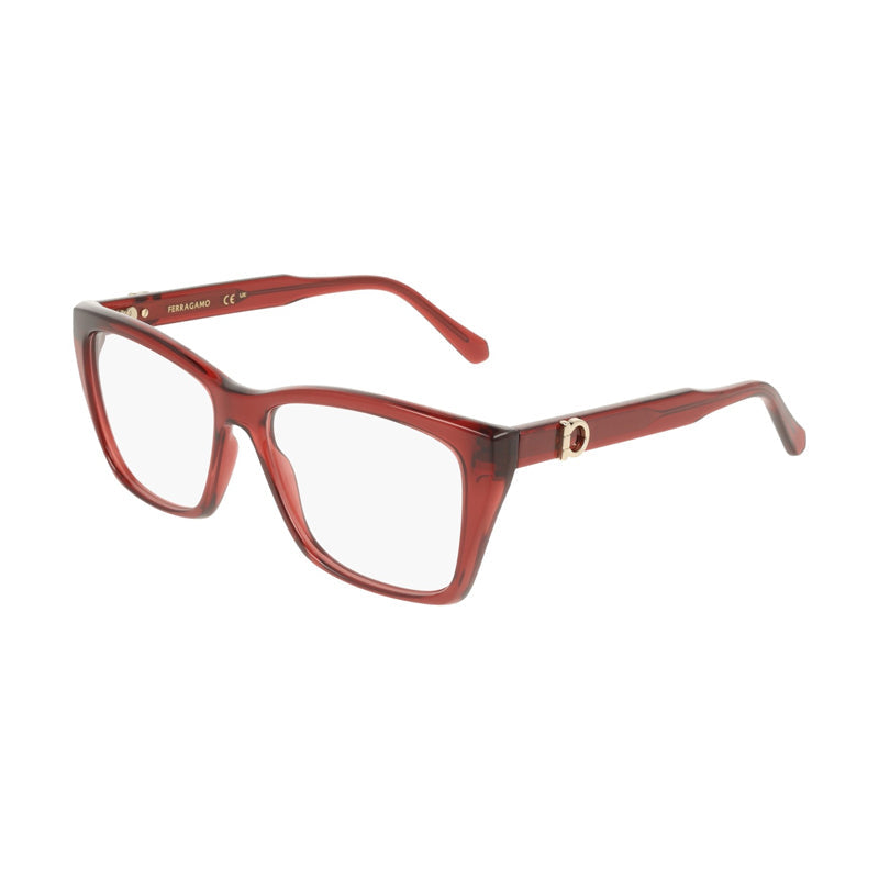 Gafas 54 mm color rojo