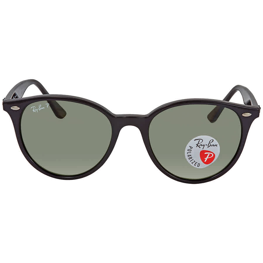 Gafas de sol de montura redonda con lentes polarizados color verde