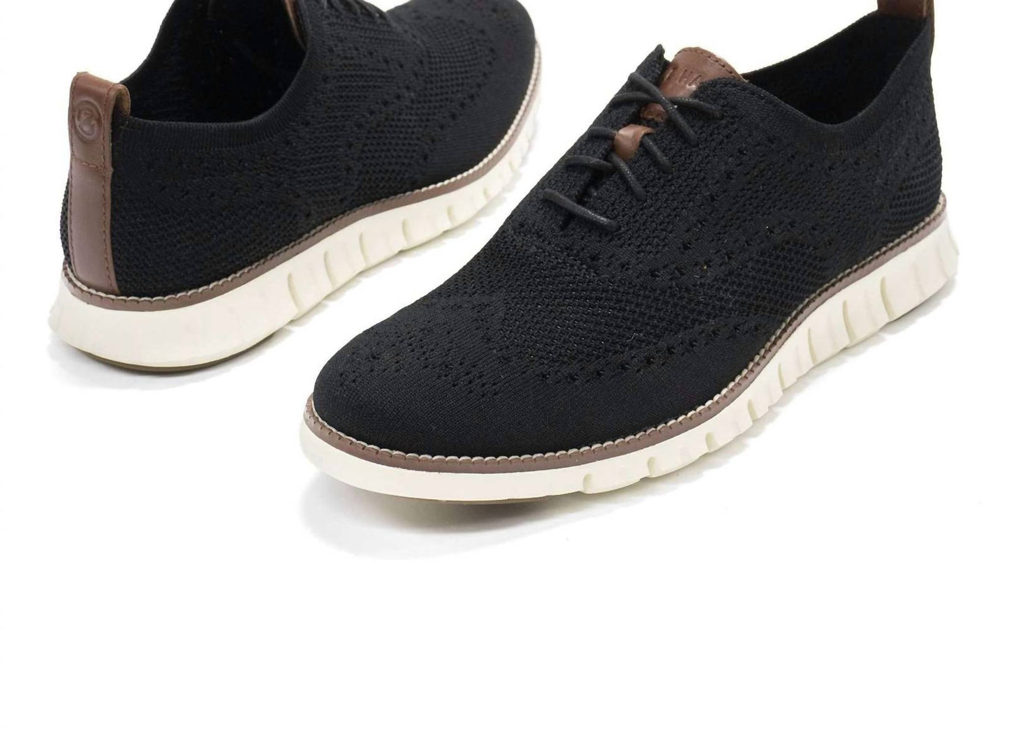 Zapatos de cordones de hombre color negro