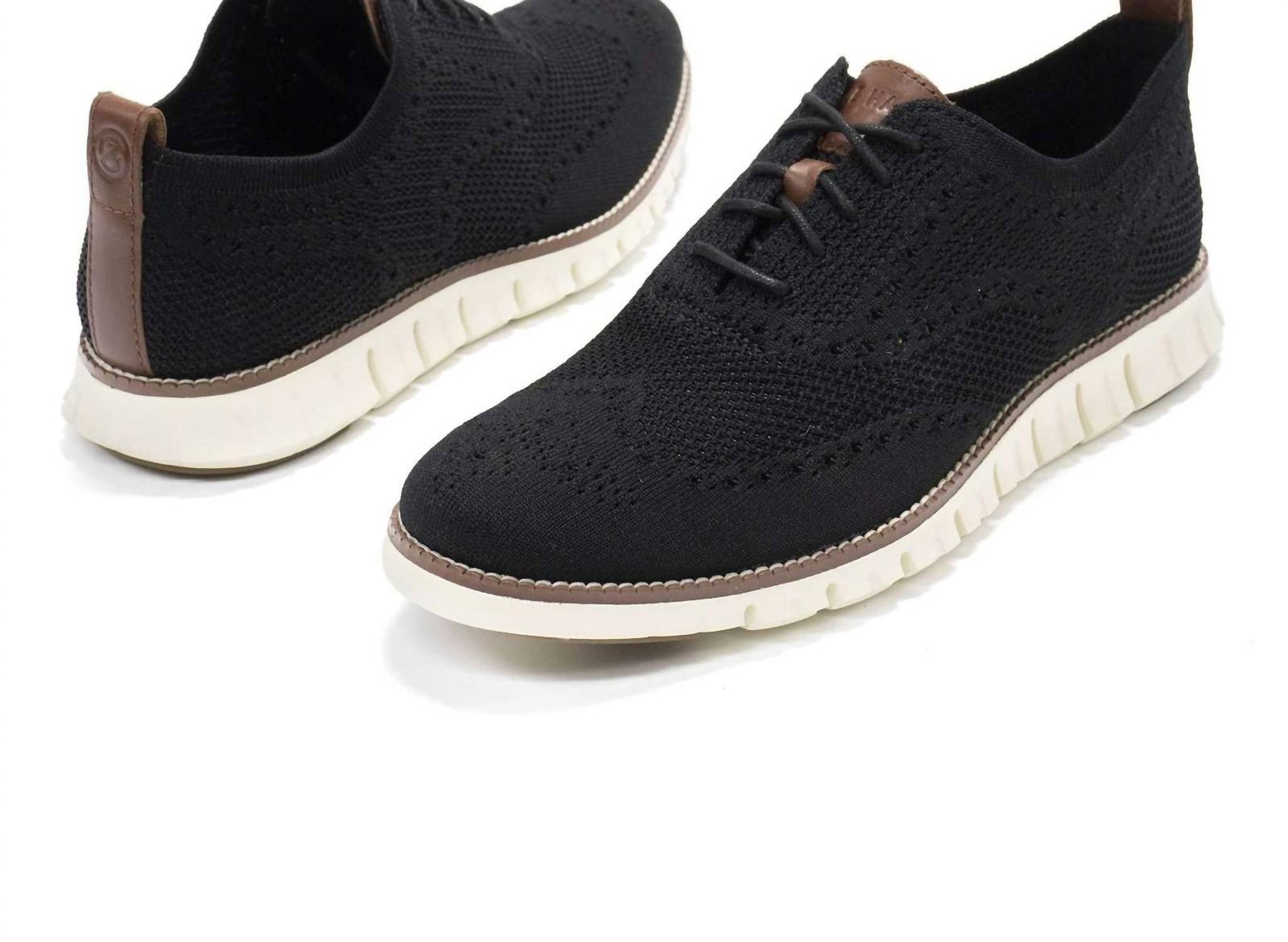 Zapatos de cordones de hombre color negro