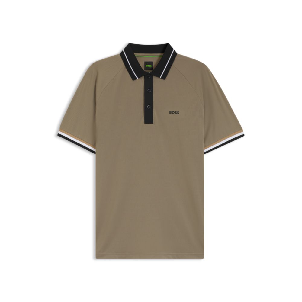 Polo de corte ajustado