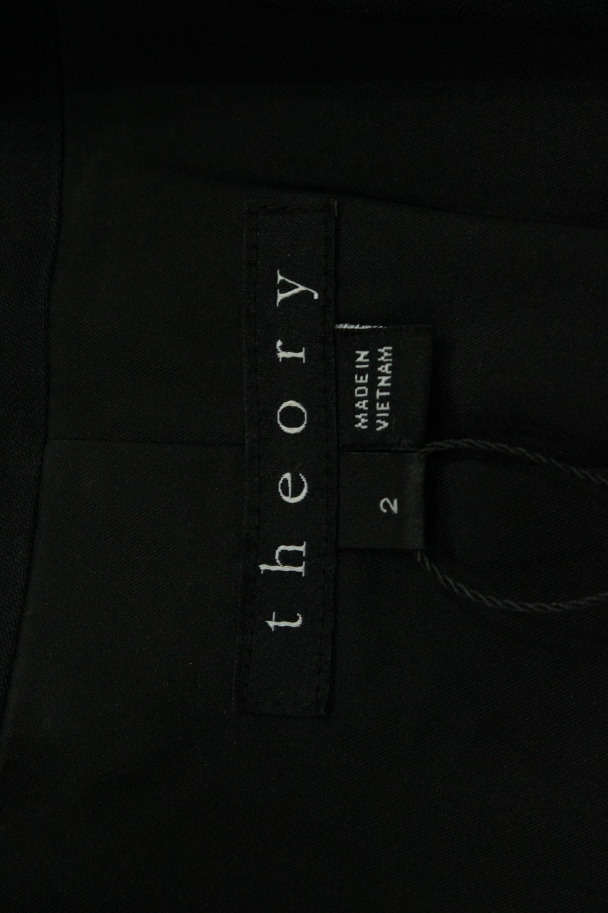 Chaqueta de lana color negro