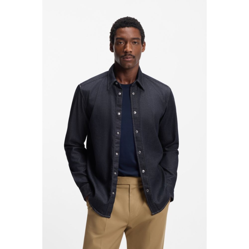 Camisa de mezclilla