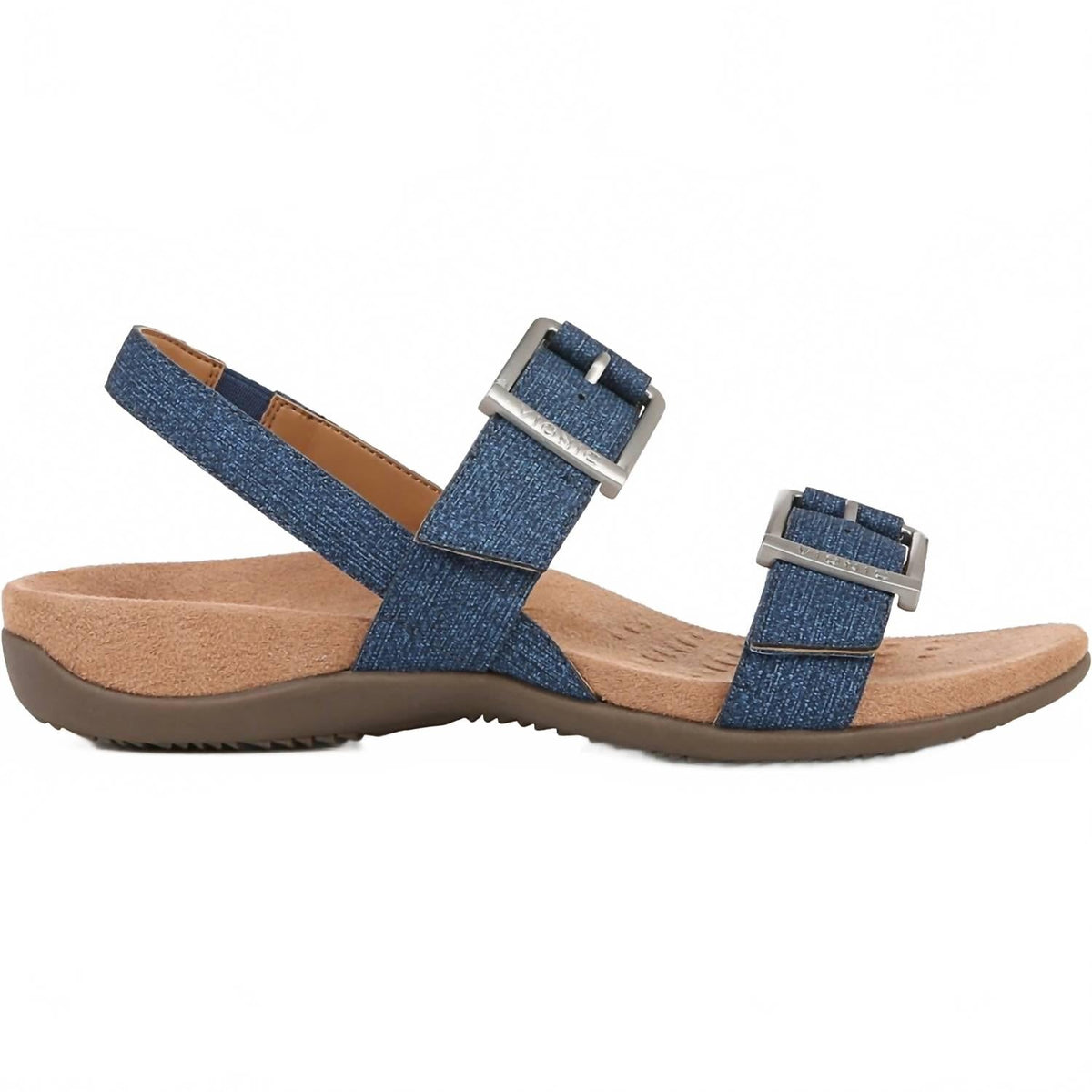 Sandalias de mujer color azul marino