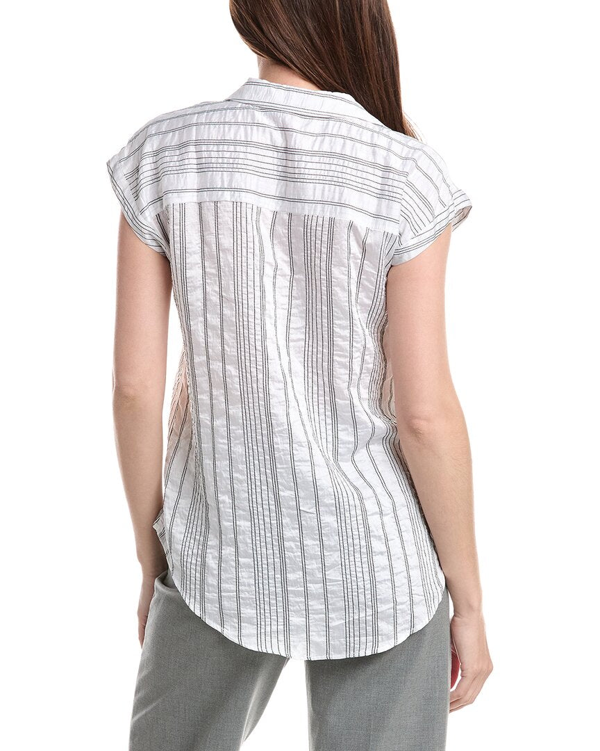 Vince Camuto Blusa con Cuello Relajado