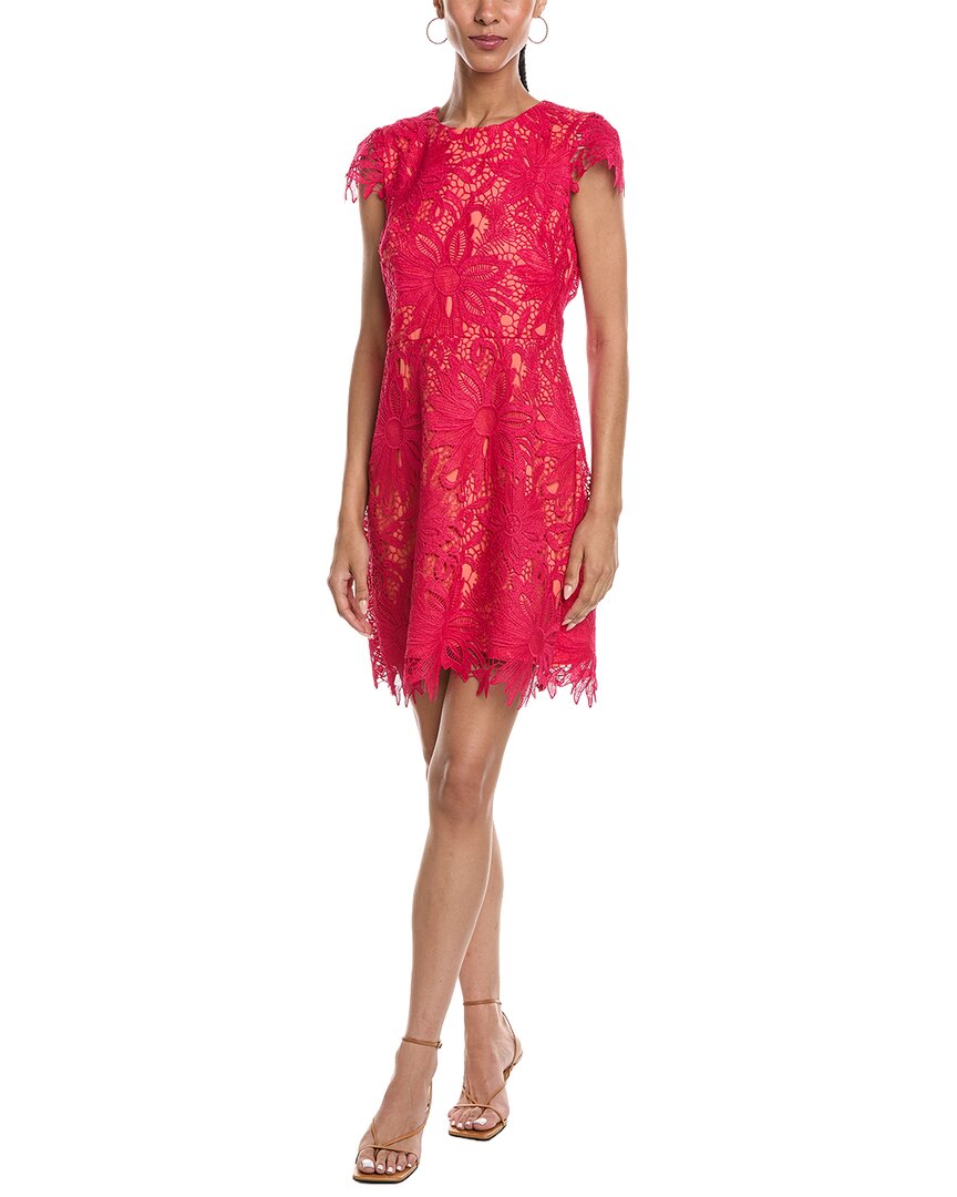 Vestido corto de manga corta