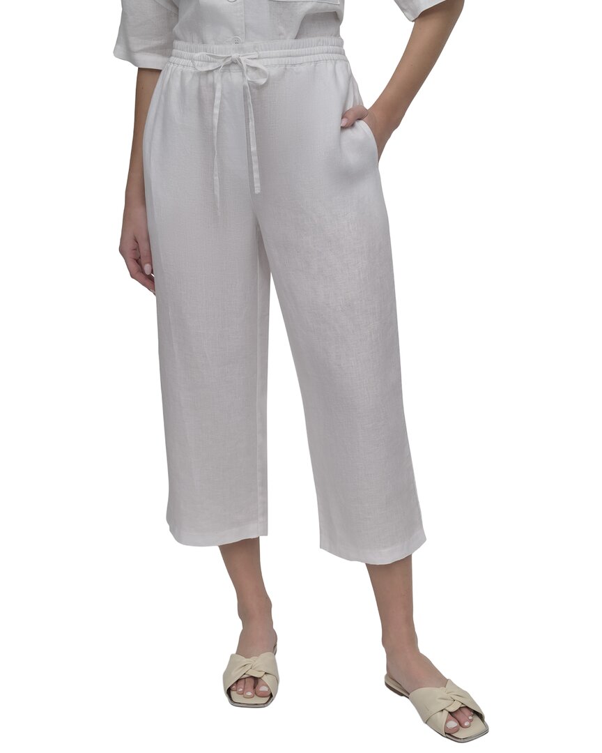 Pantalón de lino de corte recto