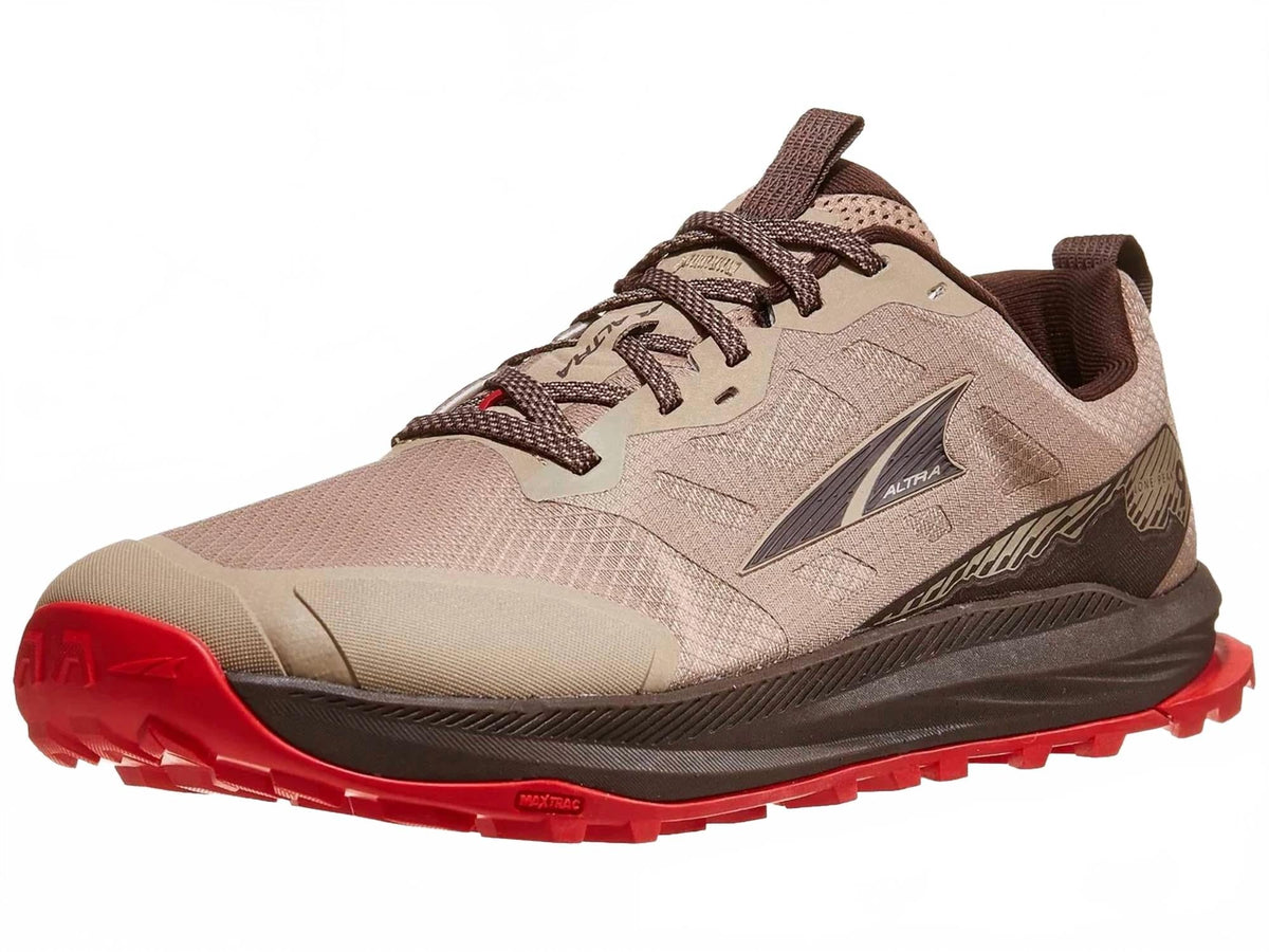 Tenis para correr de hombre color café