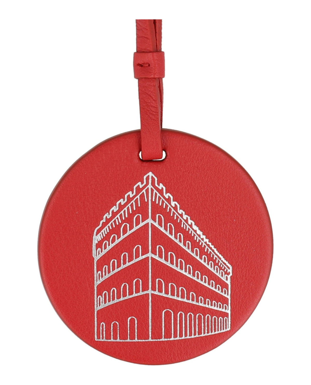 Adorno colgante de cuero