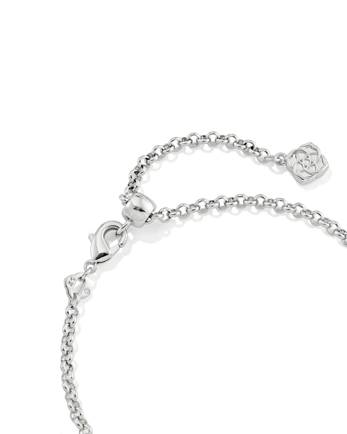 Pulsera de mujer color plateado