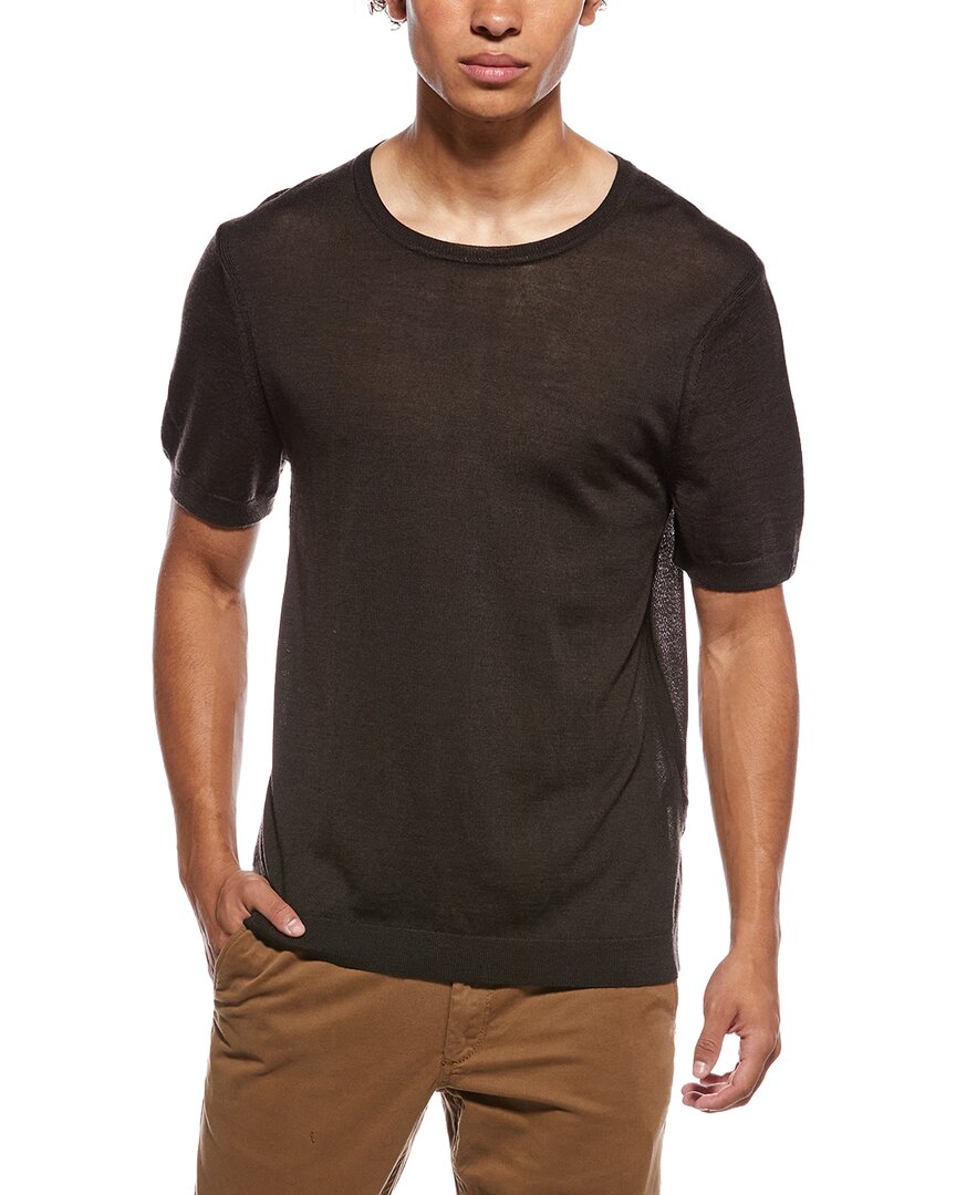 Camiseta de mezcla de lana