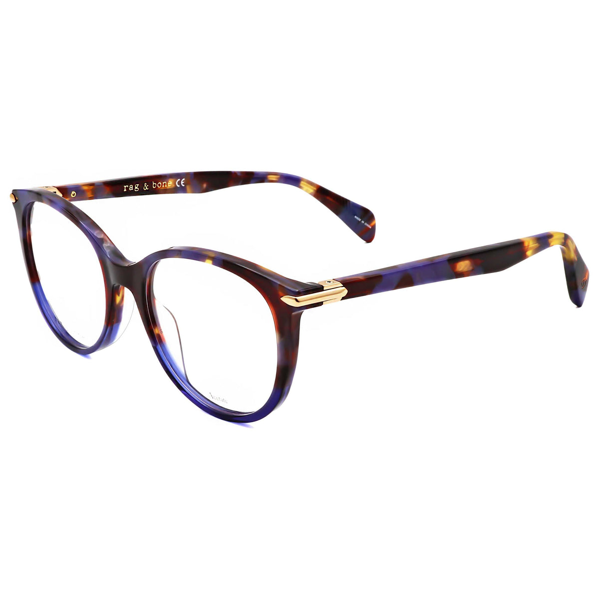 Montura para gafas de mujer 51 mm color azul