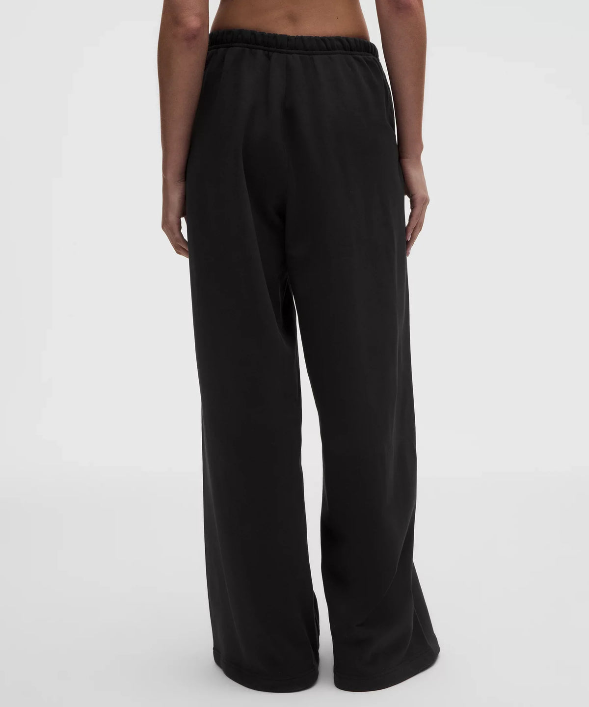 Pantalón de pierna ancha de tiro medio
