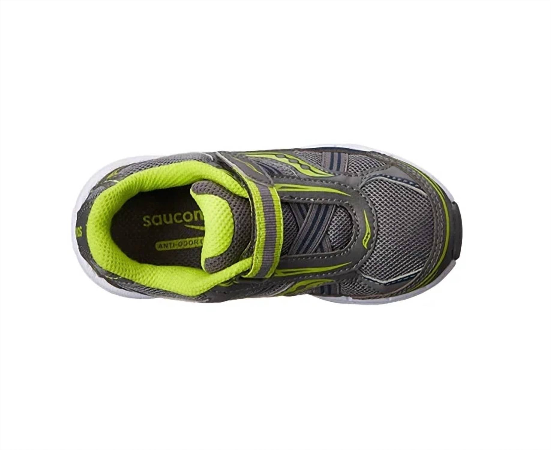 Tenis para niño color gris y verde