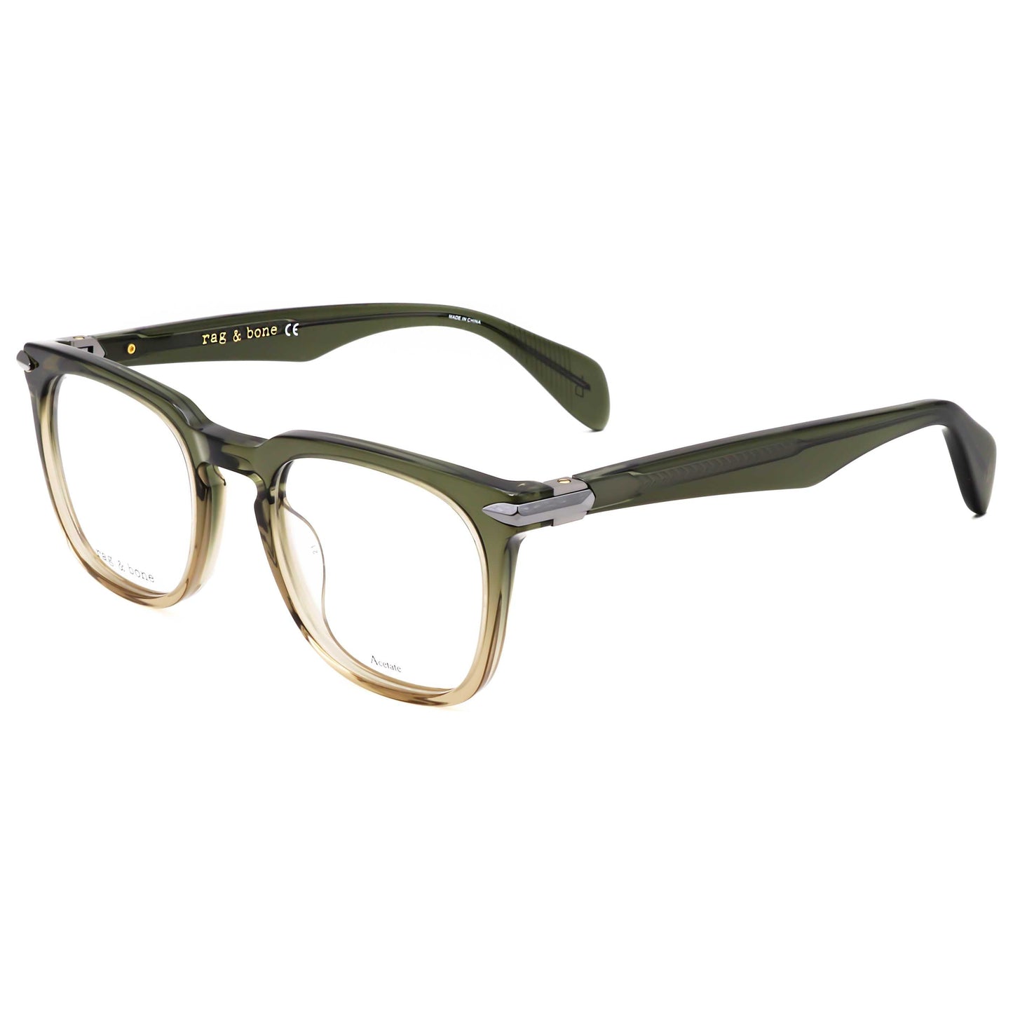 Montura para gafas de hombre 49 mm color verde