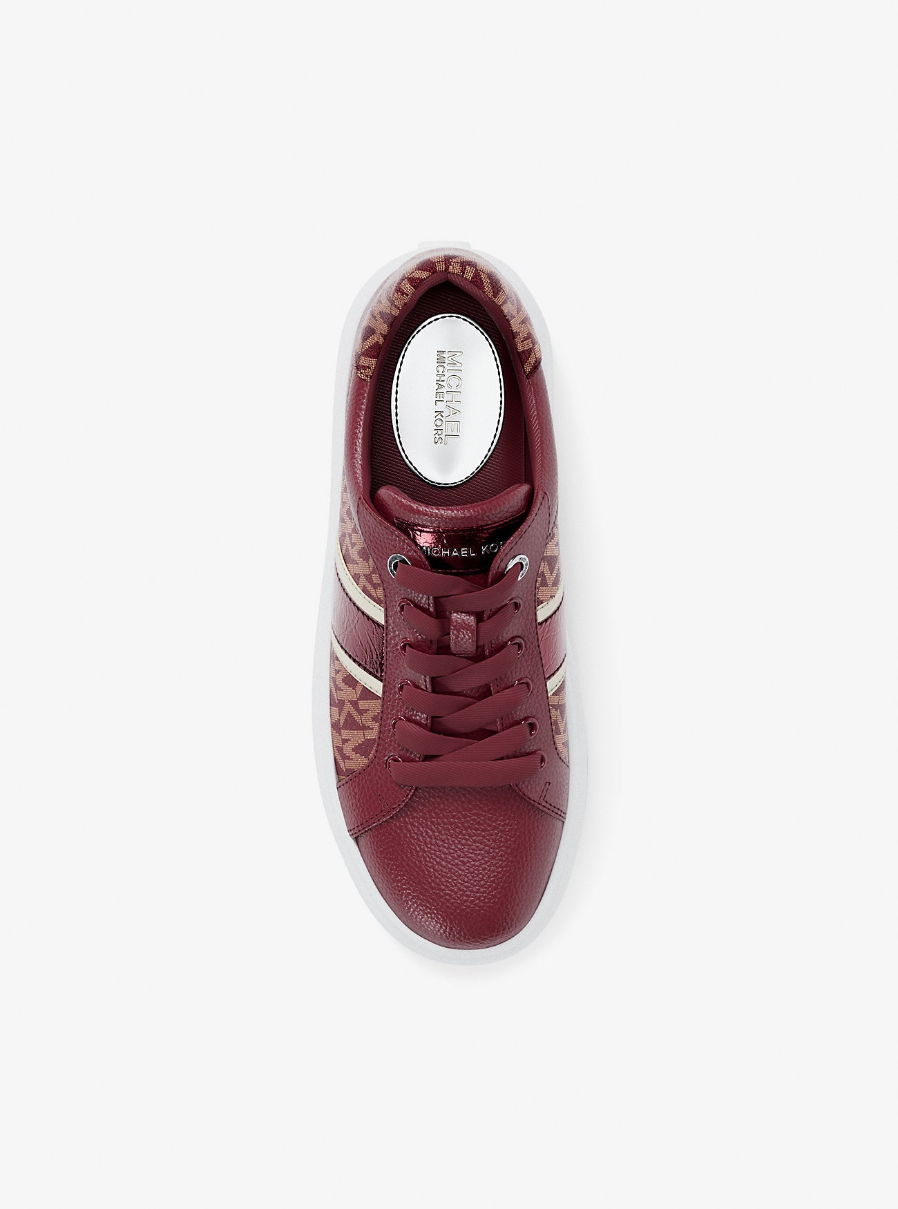 Tenis a rayas con plataforma